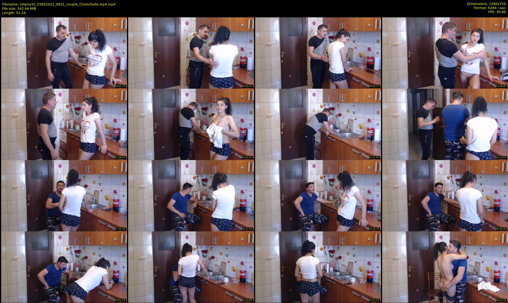 iuliana32 — 52 minute Chaturbate couple cam show recording, 720p, May 3, 2021
