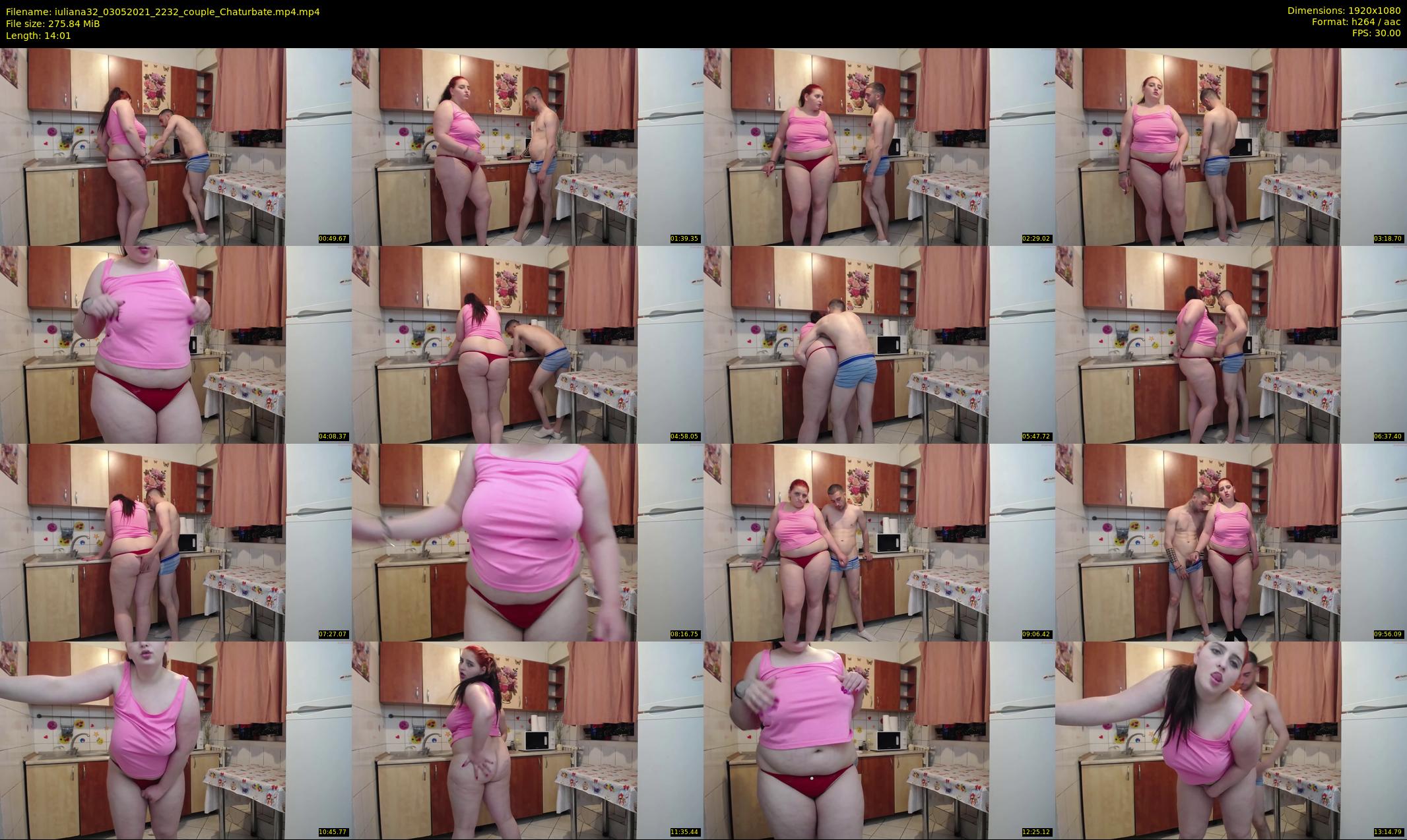 iuliana32 — 15 minute Chaturbate couple cam show recording, 1080p, May 3, 2021
