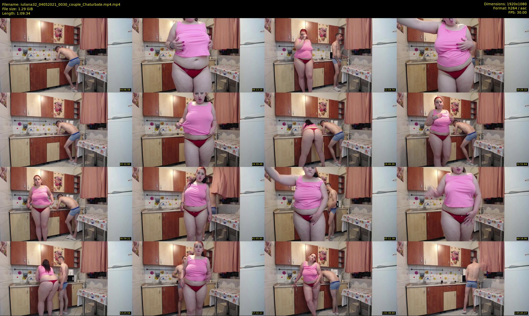 iuliana32 — 70 minute Chaturbate couple cam show recording, 1080p, May 4, 2021