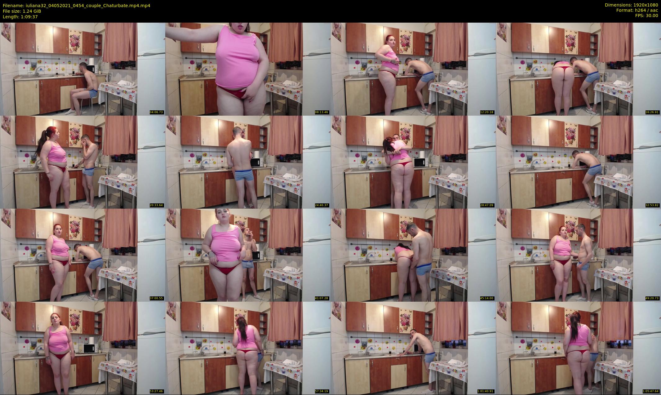 iuliana32 — 70 minute Chaturbate couple cam show recording, 1080p, May 4, 2021