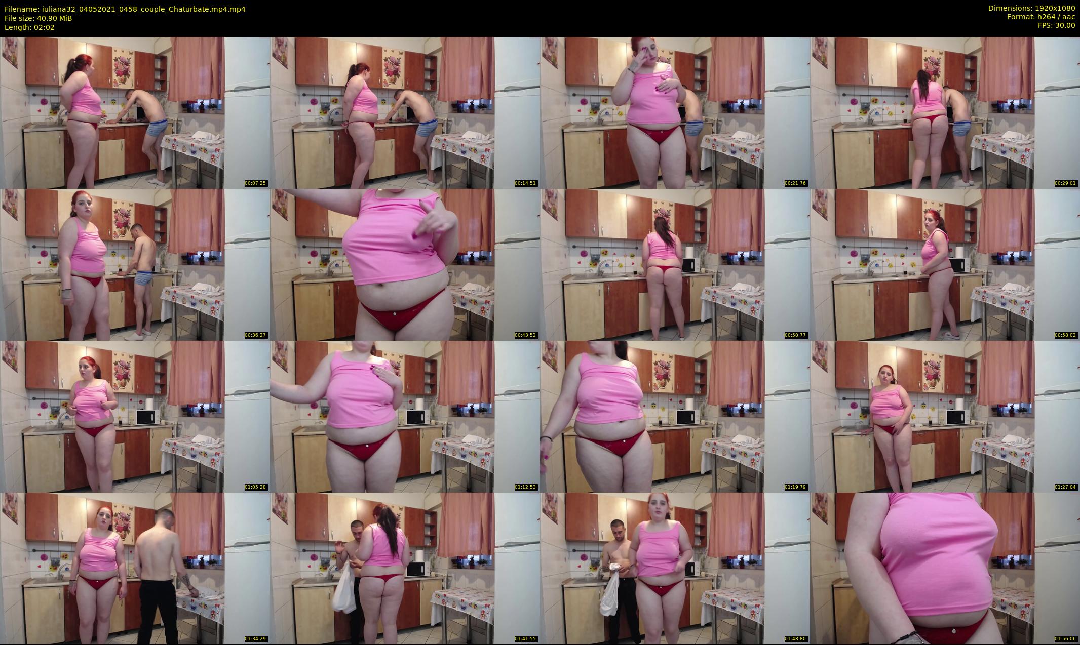 iuliana32 — 3 minute Chaturbate couple cam show recording, 1080p, May 4, 2021