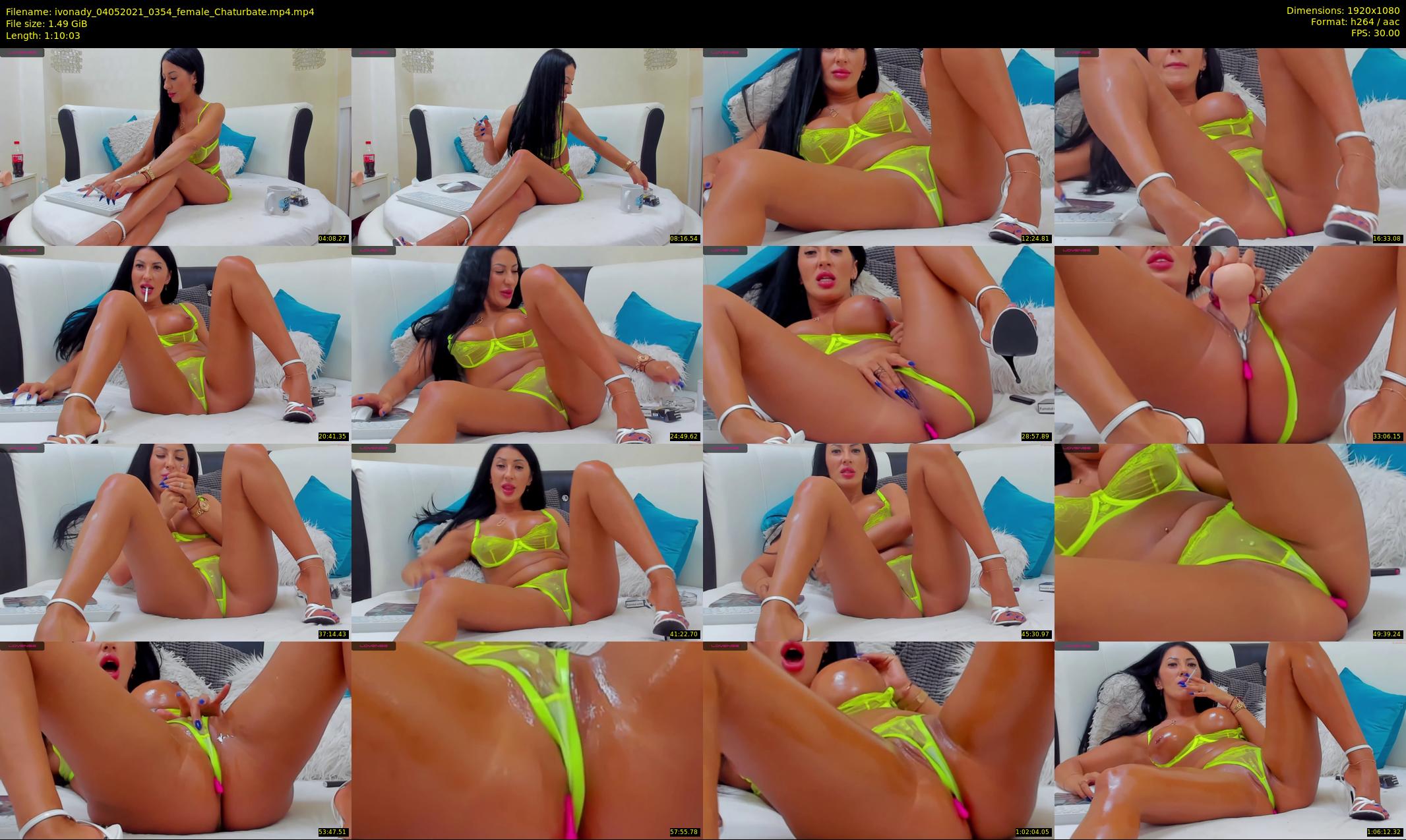 ivonady — 71 minute Chaturbate female cam show recording, 1080p, May 4, 2021