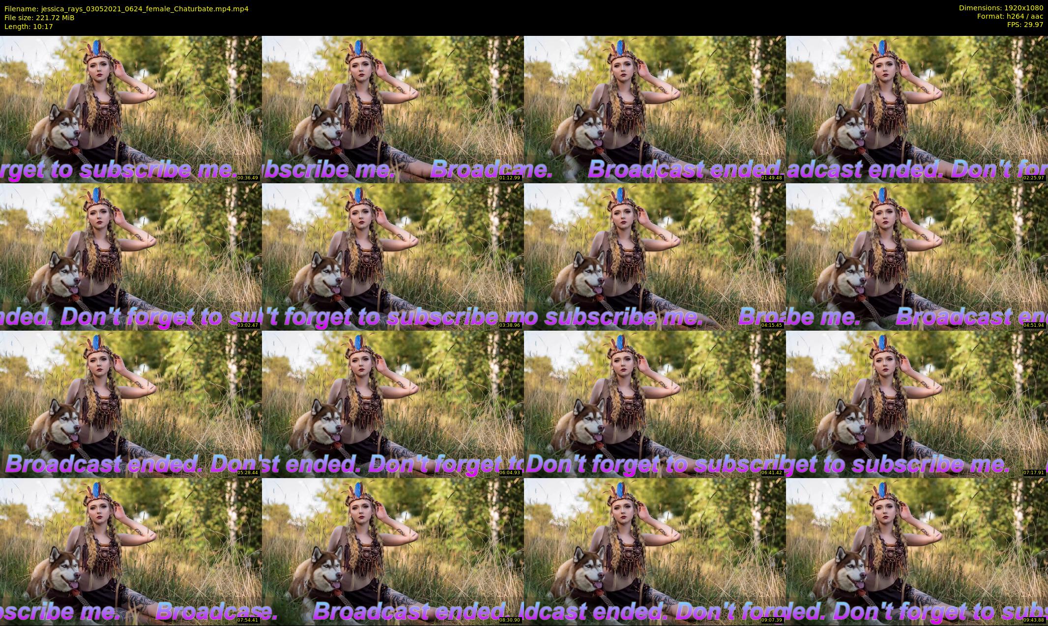 jessica_rays — 11 minute Chaturbate couple cam show recording, 1080p, May 3, 2021