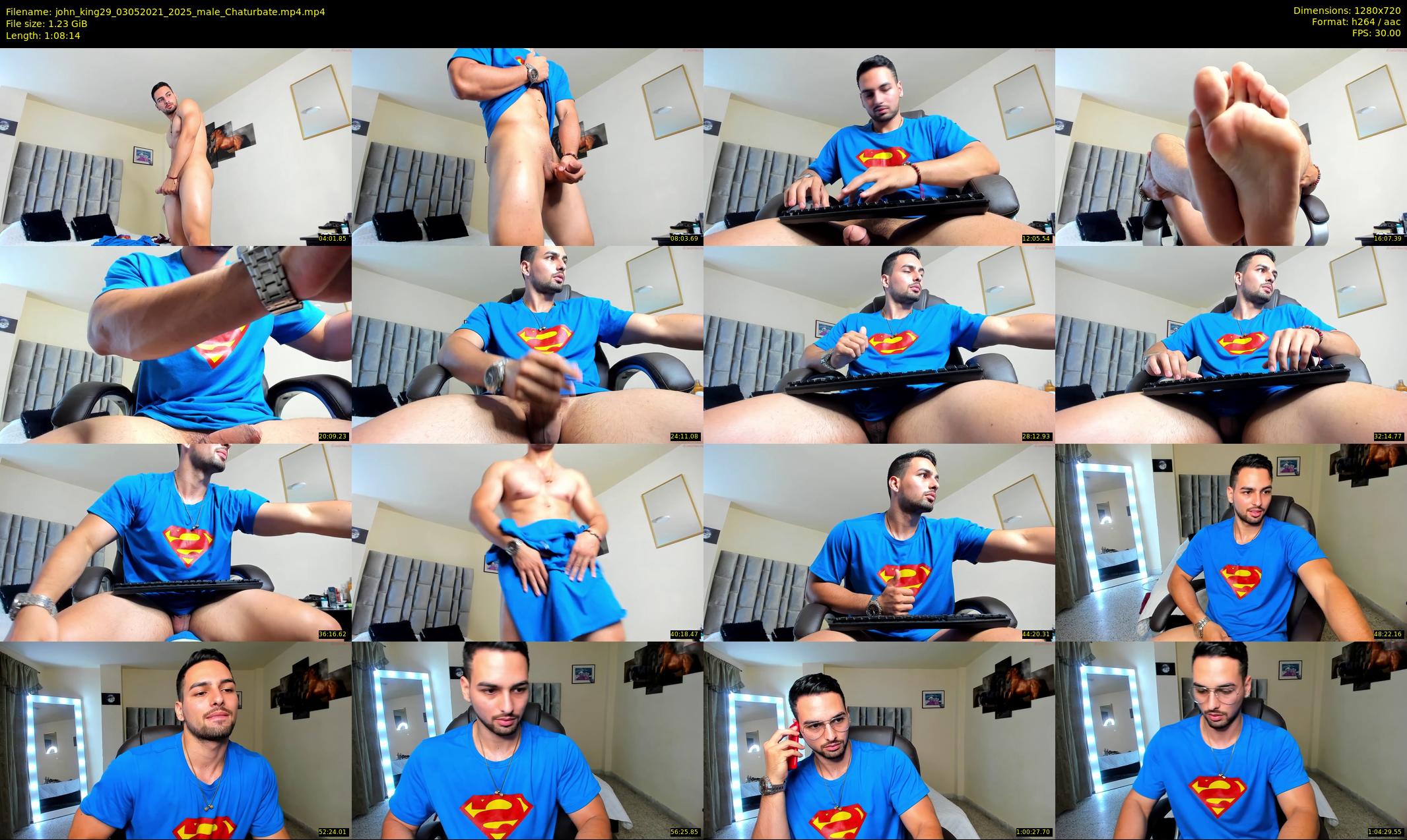 john_king29 — 69 minute Chaturbate male cam show recording, 720p, May 3, 2021