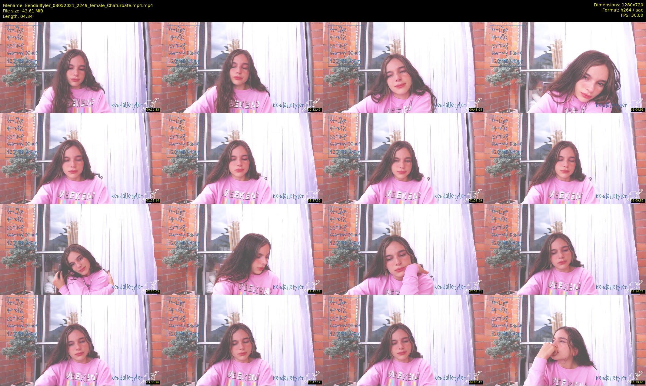 kendalltyler — 5 minute Chaturbate female cam show recording, 720p, May 3, 2021