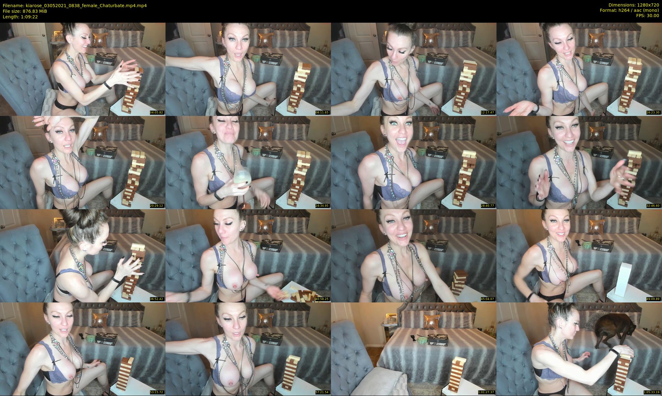 kiarose — 70 minute Chaturbate female cam show recording, 720p, May 3, 2021