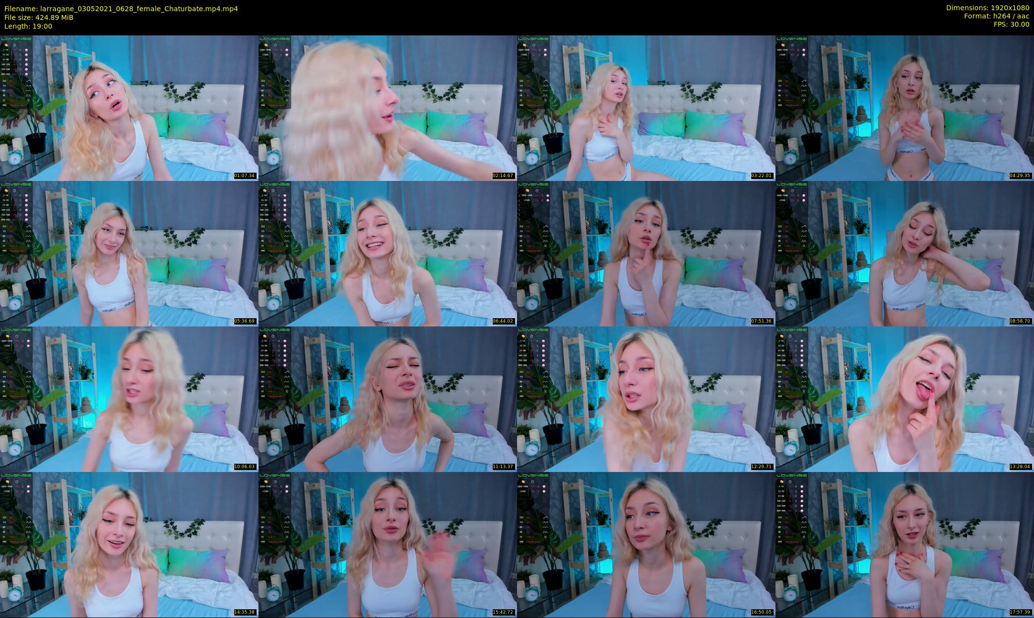larragane — 19 minute Chaturbate couple cam show recording, 1080p, May 3, 2021
