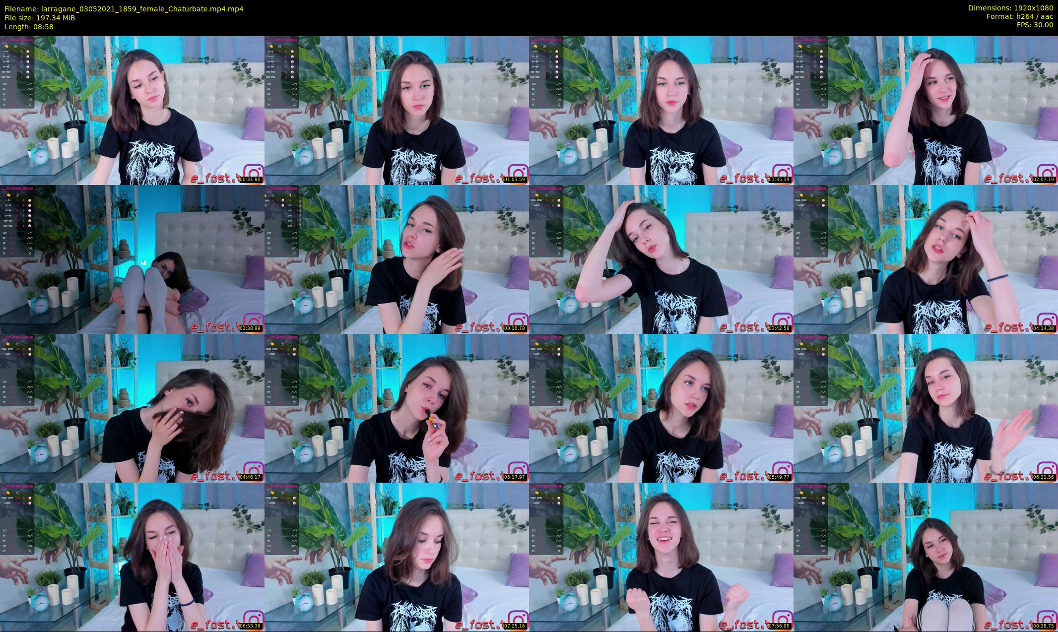 larragane — 9 minute Chaturbate couple cam show recording, 1080p, May 3, 2021