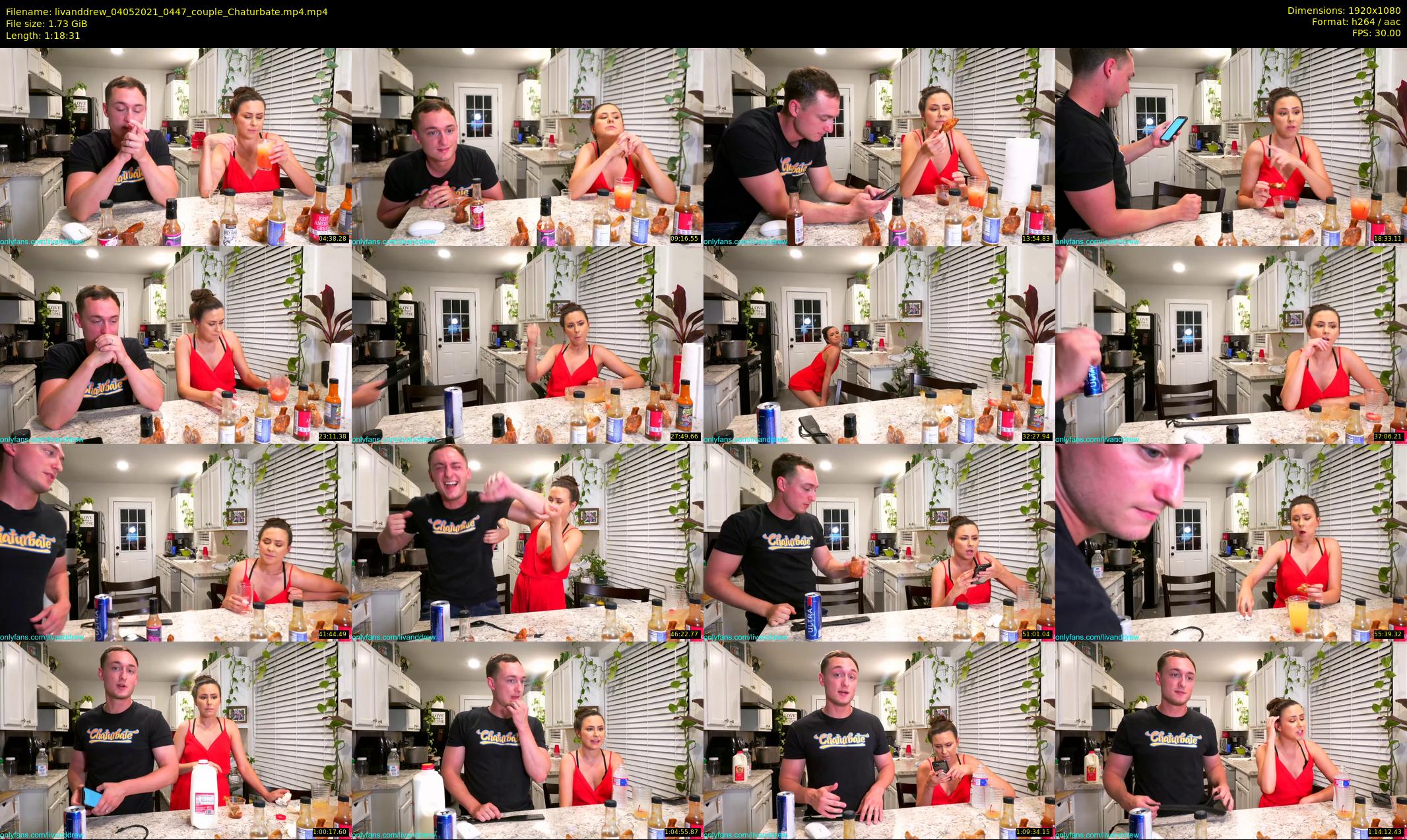 livanddrew — 79 minute Chaturbate couple cam show recording, 1080p, May 4, 2021