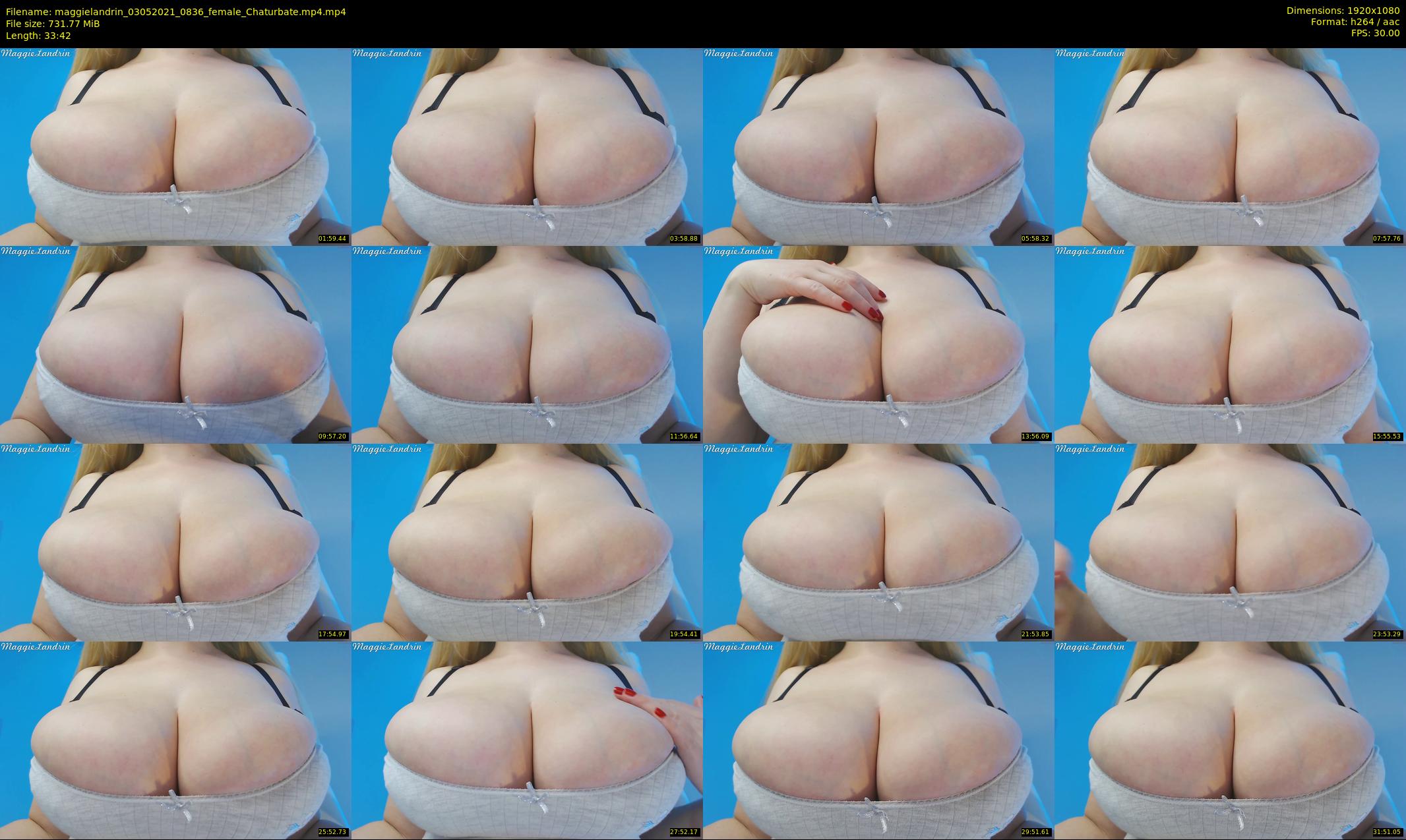 maggielandrin — 34 minute Chaturbate female cam show recording, 1080p, May 3, 2021