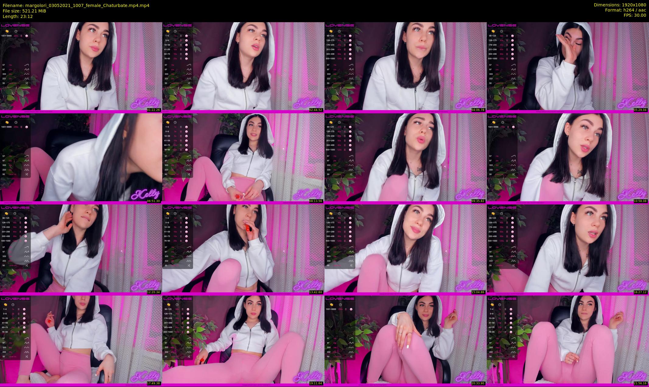 margolori — 24 minute Chaturbate couple cam show recording, 1080p, May 3, 2021