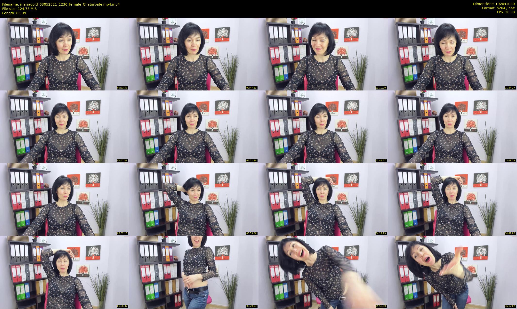 mariagold — 7 minute Chaturbate female cam show recording, 1080p, May 3, 2021