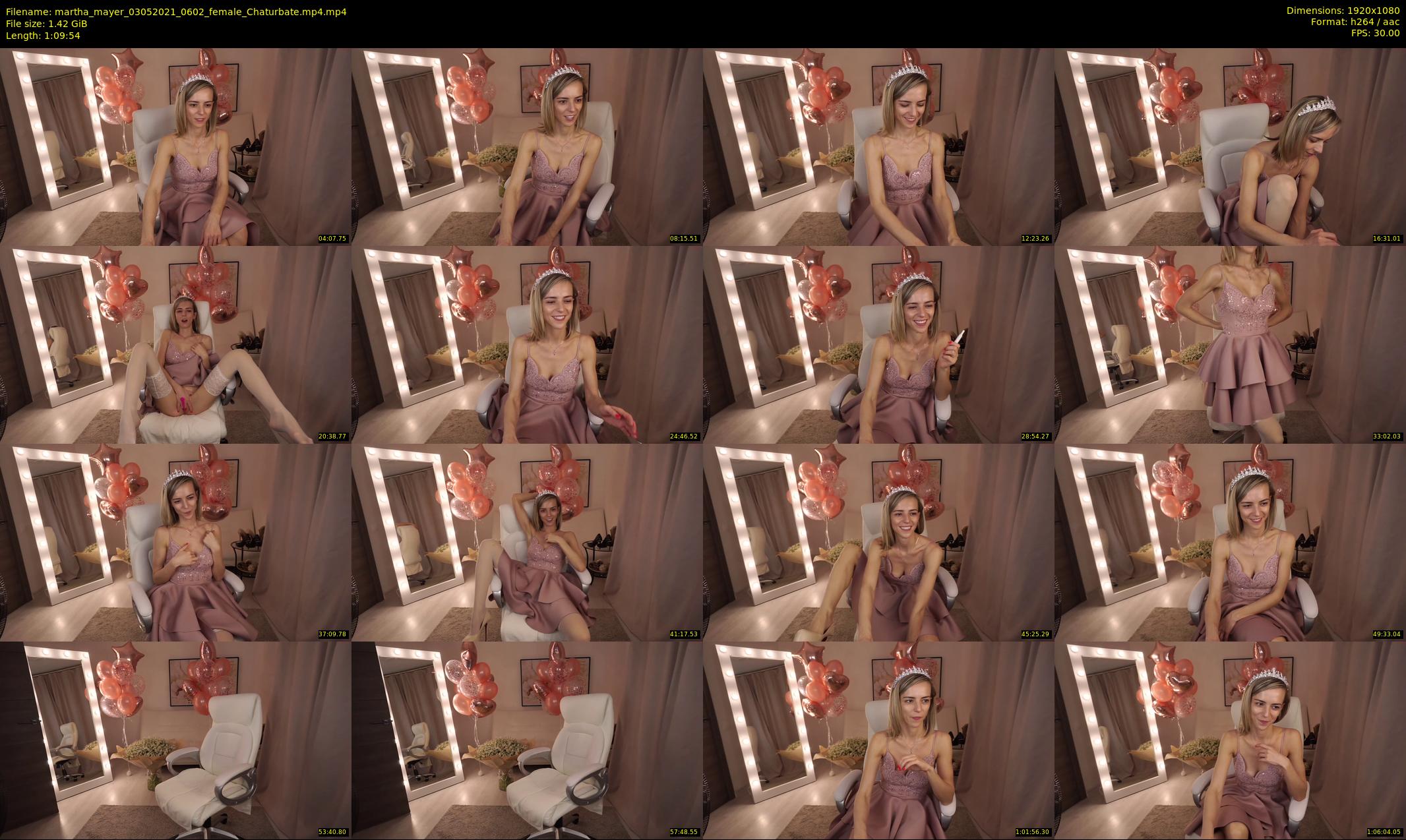 martha_mayer — 70 minute Chaturbate female cam show recording, 1080p, May 3, 2021