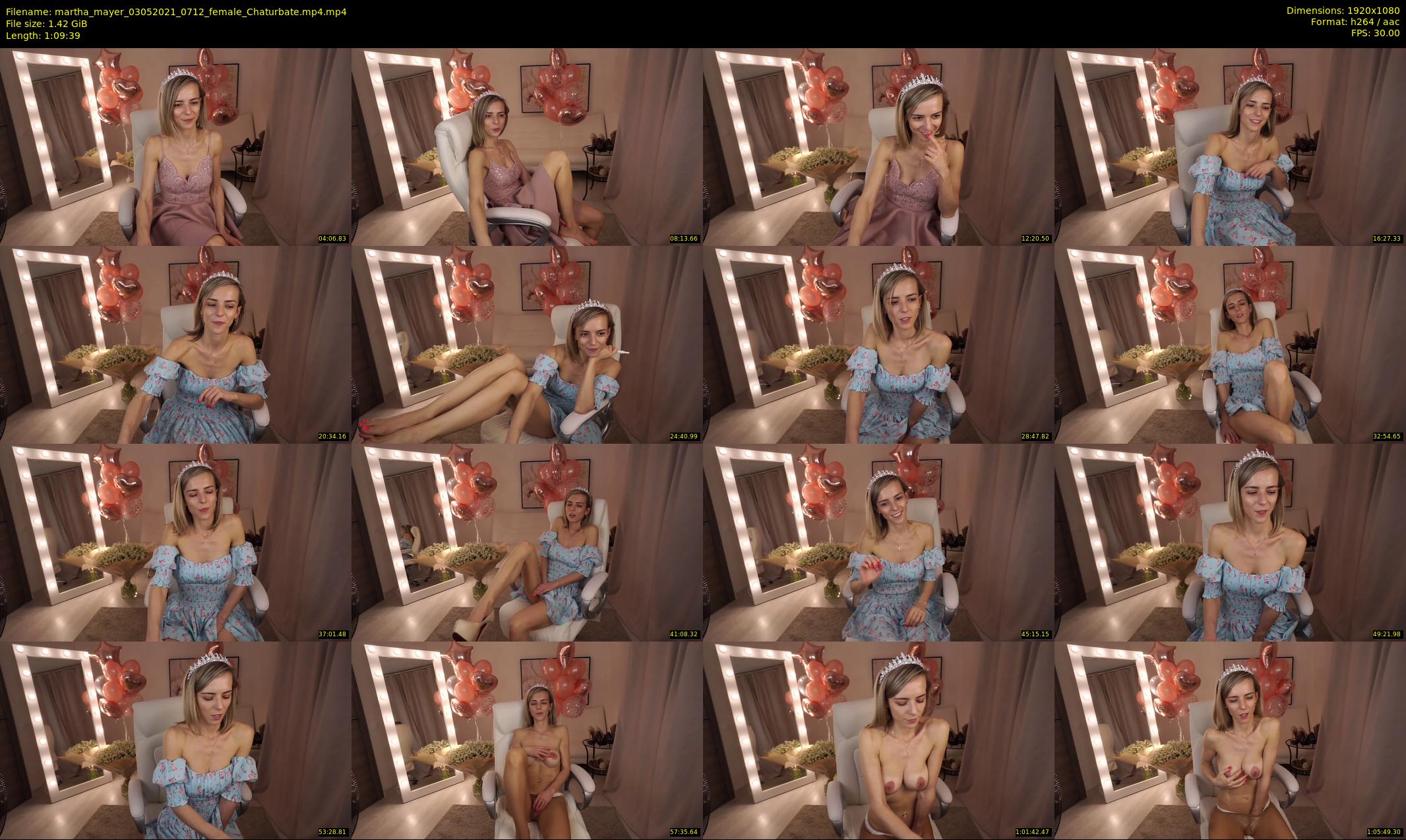 martha_mayer — 70 minute Chaturbate female cam show recording, 1080p, May 3, 2021