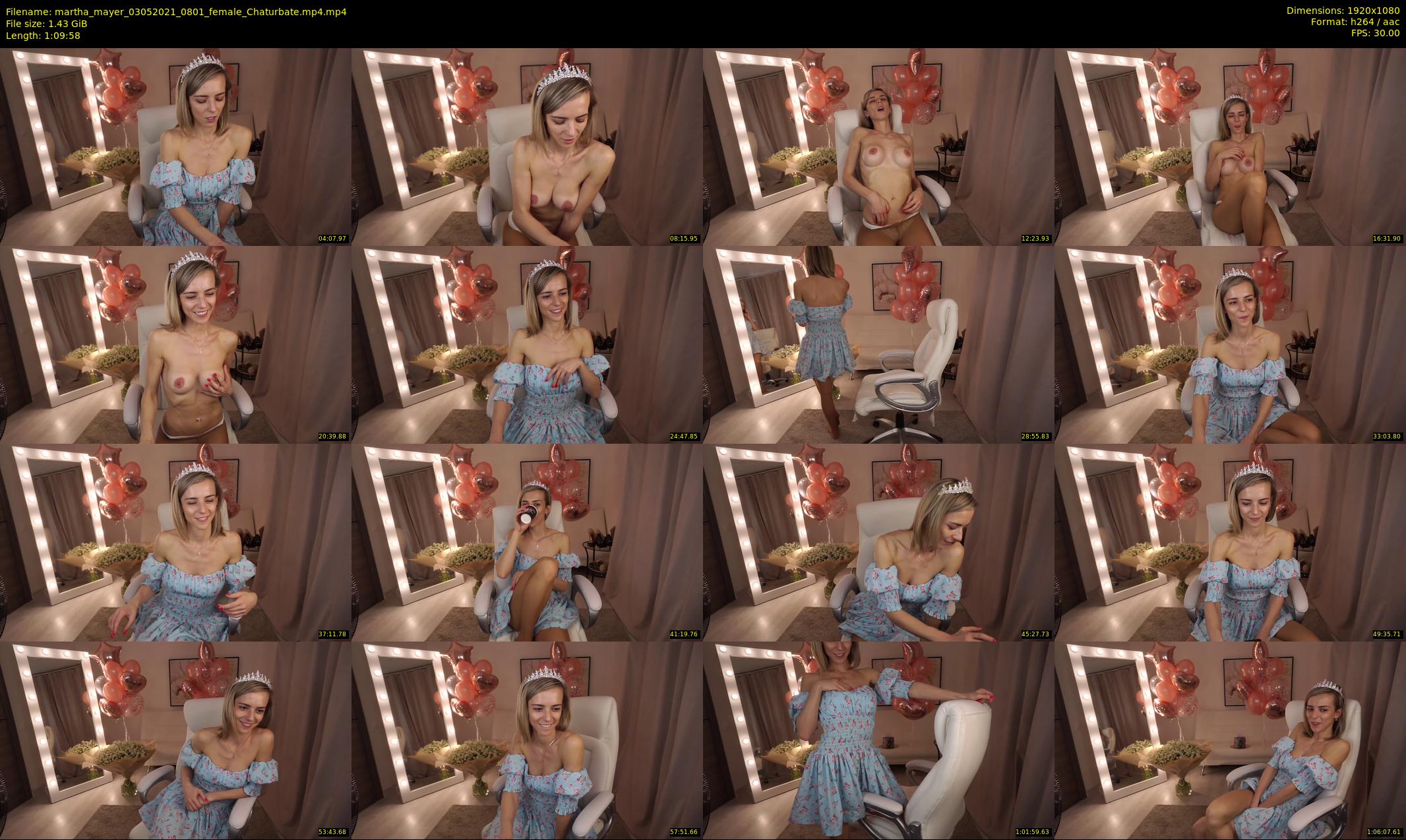 martha_mayer — 70 minute Chaturbate female cam show recording, 1080p, May 3, 2021