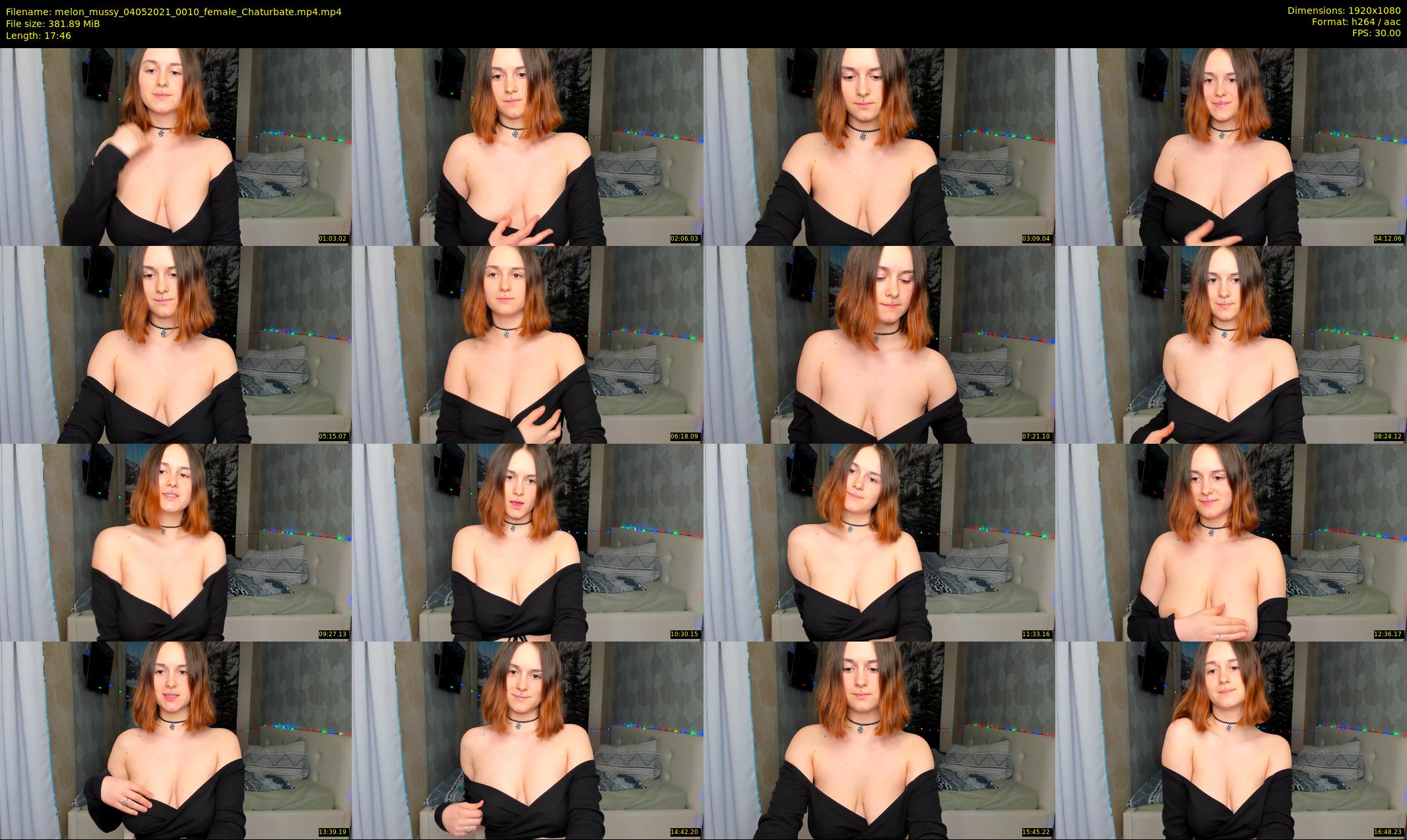 melon_mussy — 18 minute Chaturbate female cam show recording, 1080p, May 4, 2021