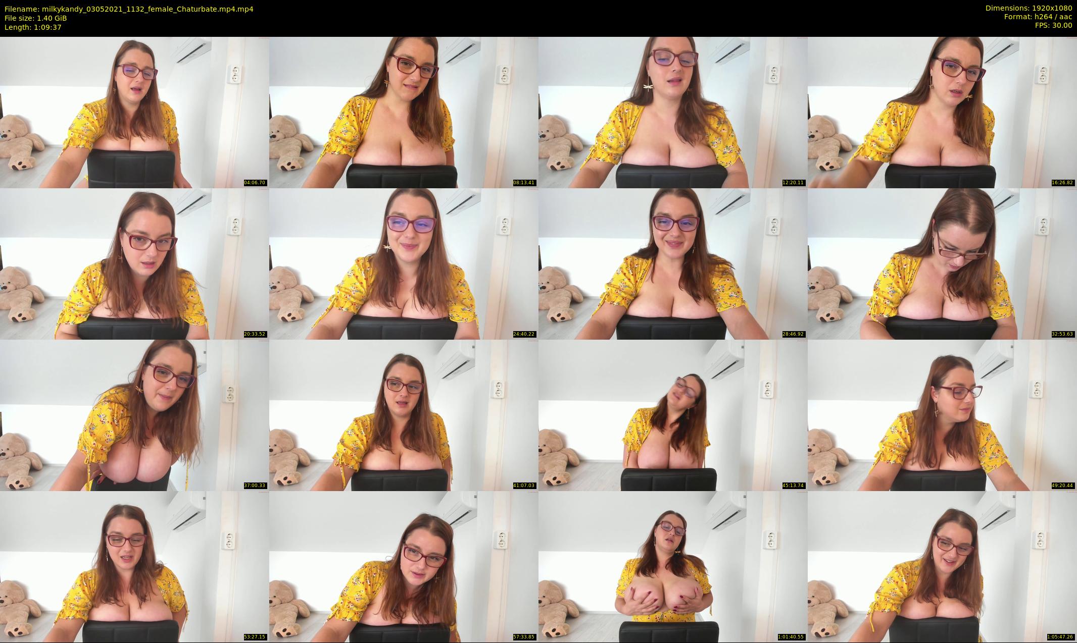 milkykandy — 70 minute Chaturbate female cam show recording, 1080p, May 3, 2021