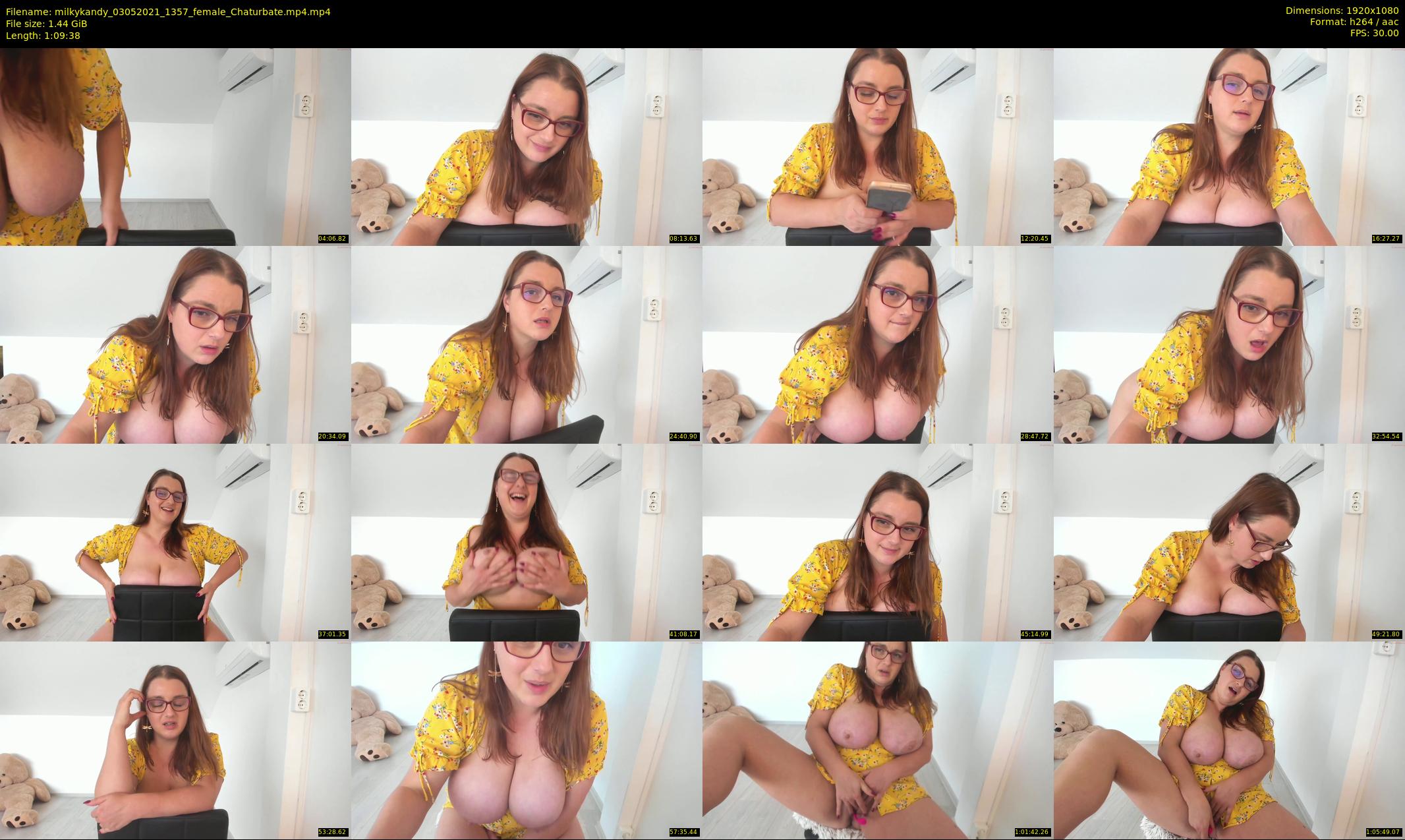 milkykandy — 70 minute Chaturbate female cam show recording, 1080p, May 3, 2021
