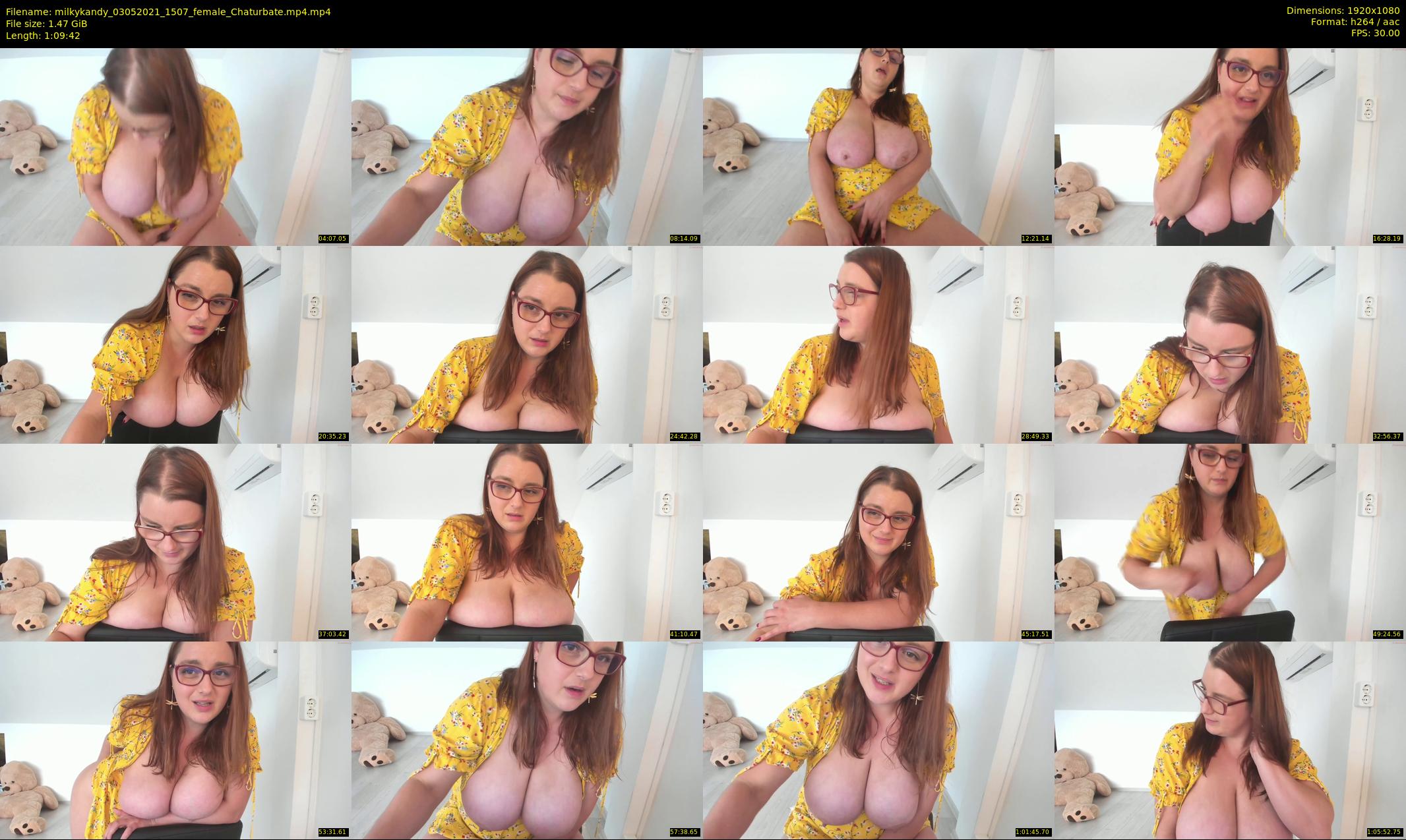 milkykandy — 70 minute Chaturbate female cam show recording, 1080p, May 3, 2021