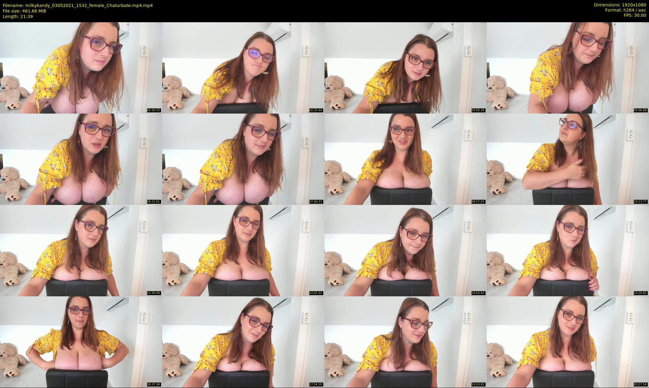 milkykandy — 22 minute Chaturbate female cam show recording, 1080p, May 3, 2021
