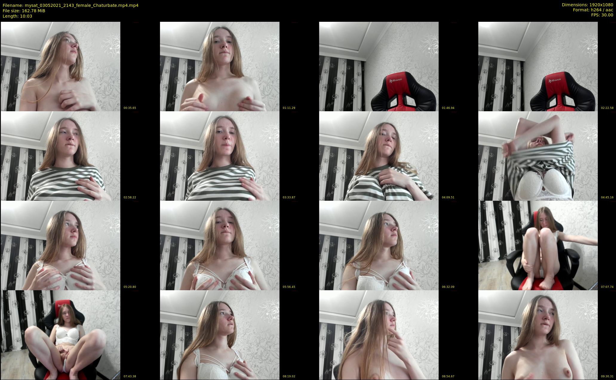 mysat — 11 minute Chaturbate female cam show recording, 1080p, May 3, 2021