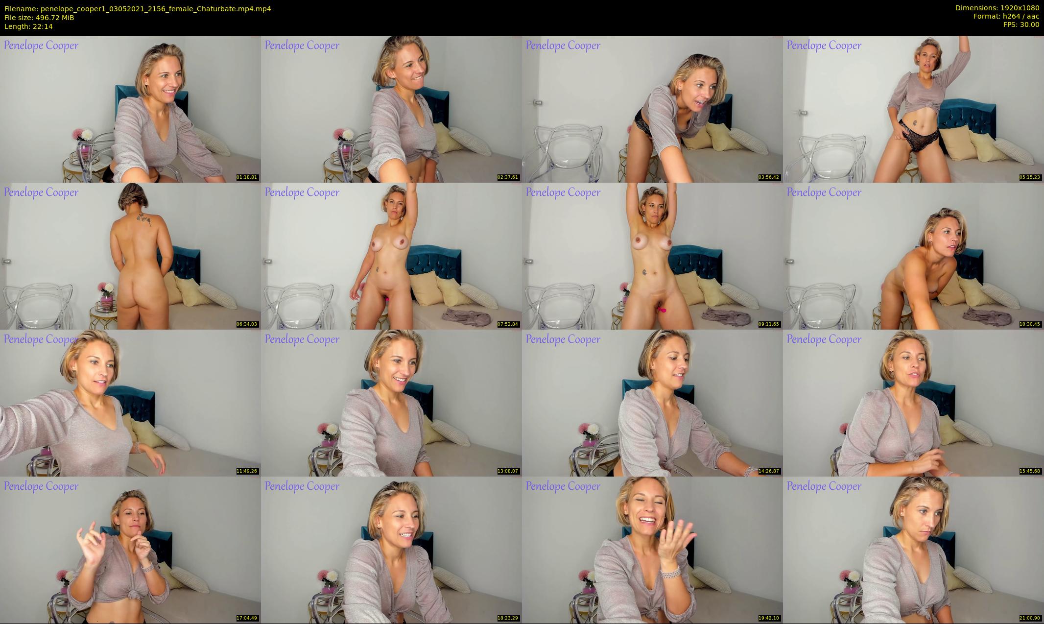 penelope_cooper1 — 23 minute Chaturbate female cam show recording, 1080p, May 3, 2021