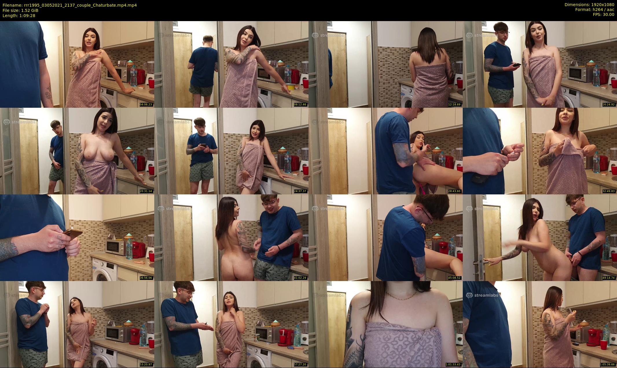 rrr1995 — 70 minute Chaturbate couple cam show recording, 1080p, May 3, 2021