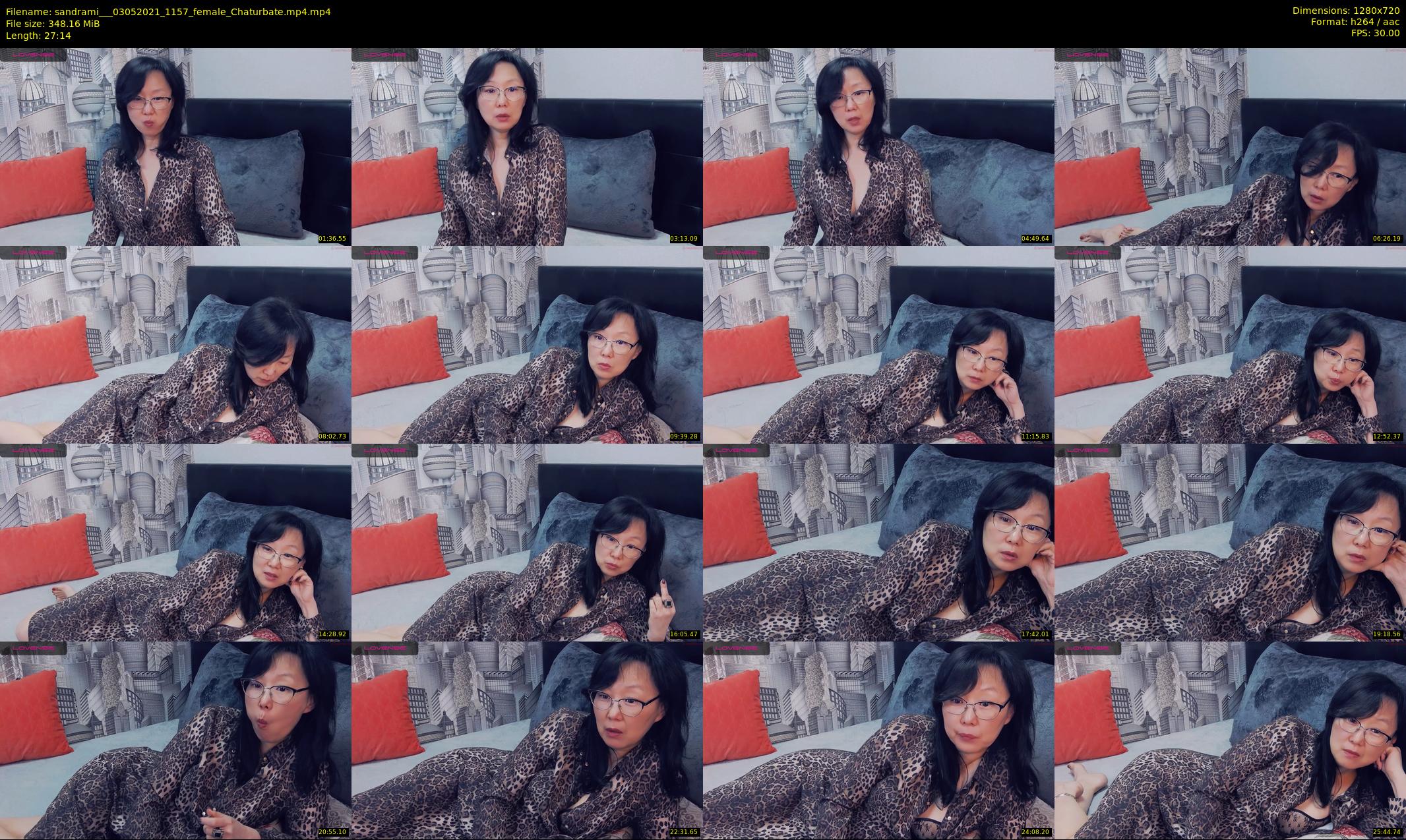 sandrami__ — 28 minute Chaturbate female cam show recording, 720p, May 3, 2021