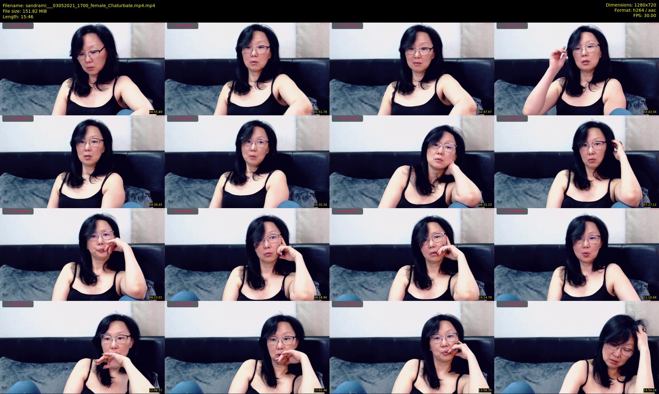 sandrami__ — 16 minute Chaturbate female cam show recording, 720p, May 3, 2021