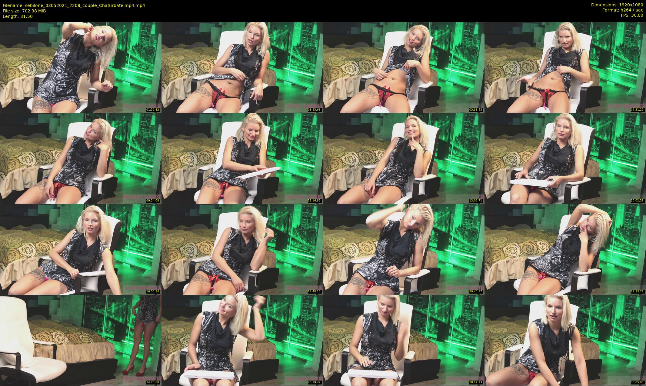 sebilone — 32 minute Chaturbate couple cam show recording, 1080p, May 3, 2021