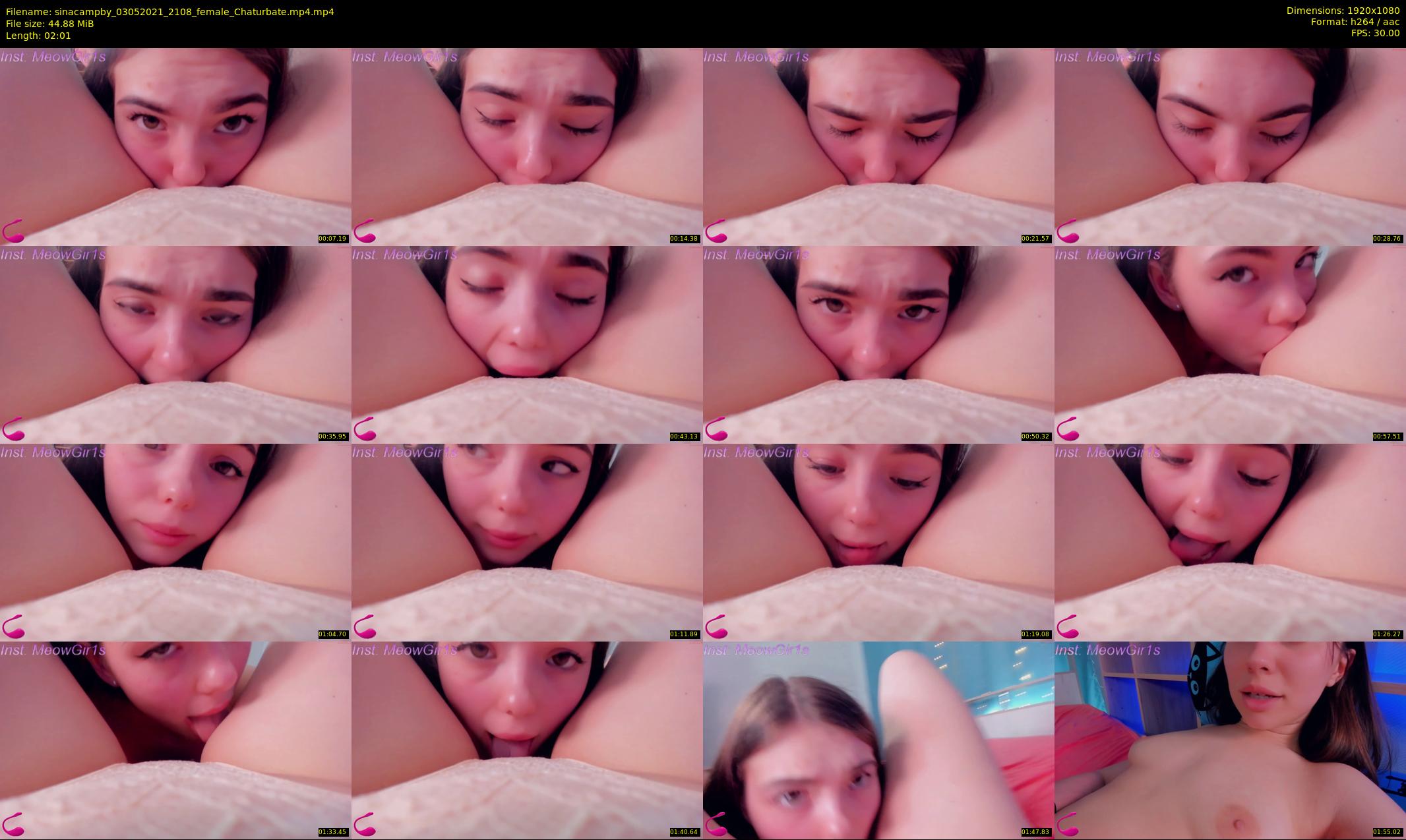 sinacampby — 3 minute Chaturbate couple cam show recording, 1080p, May 3, 2021
