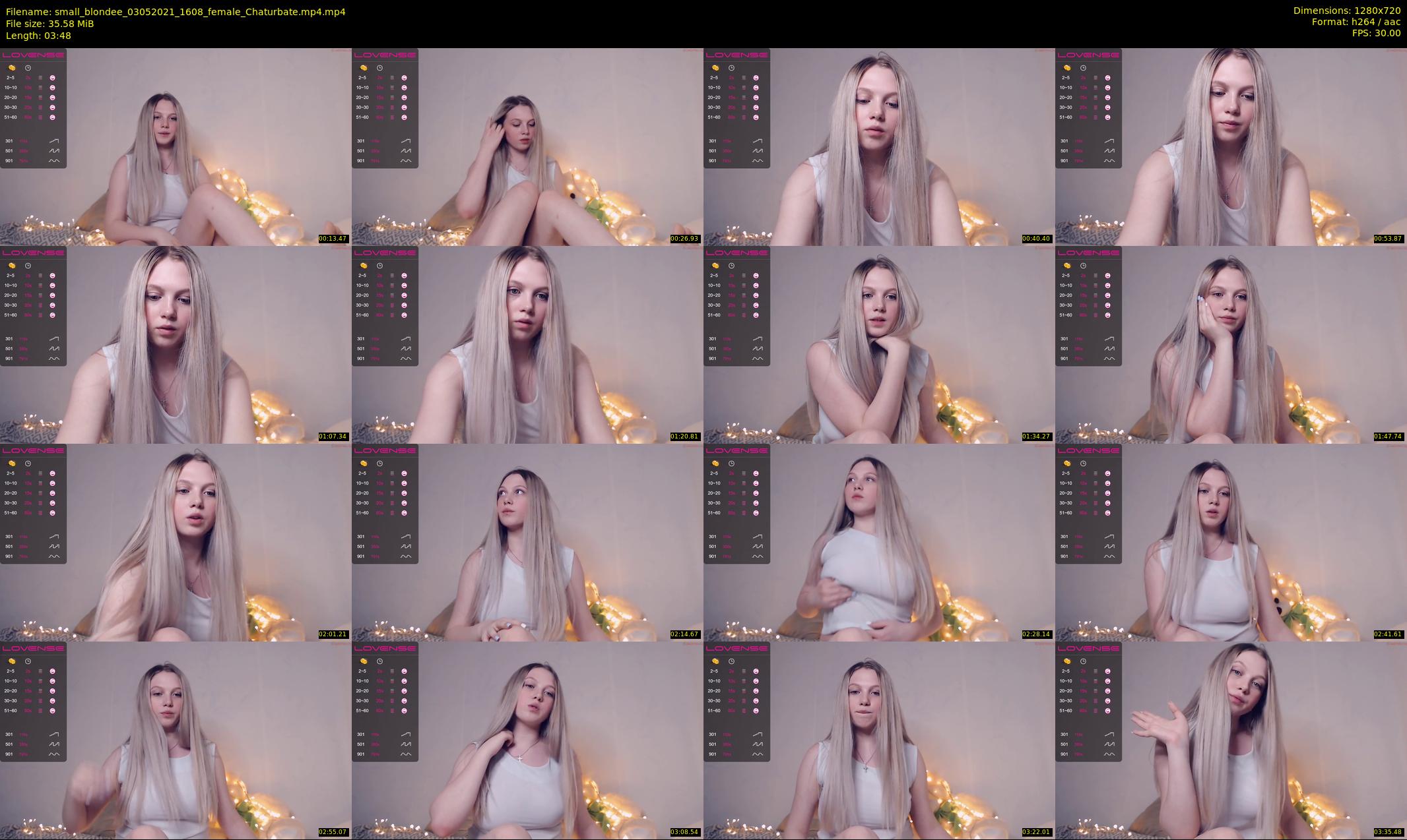 small_blondee — 4 minute Chaturbate female cam show recording, 720p, May 3, 2021