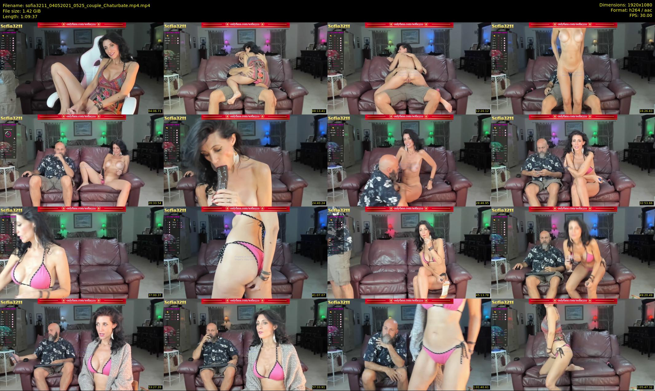 sofia3211 — 70 minute Chaturbate couple cam show recording, 1080p, May 4, 2021