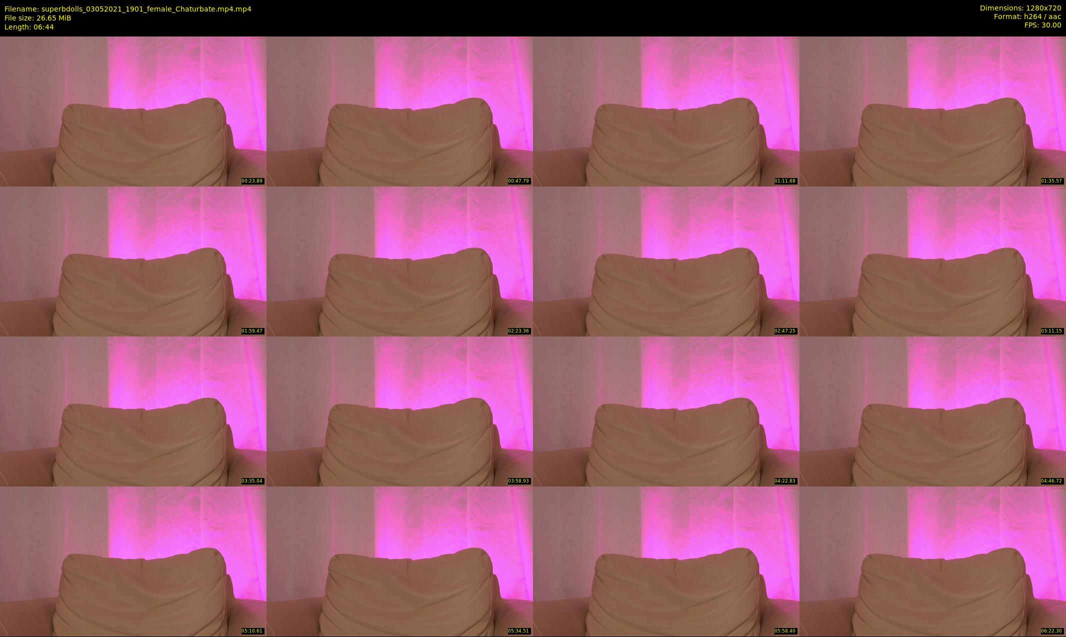 superbdolls — 7 minute Chaturbate couple cam show recording, 720p, May 3, 2021