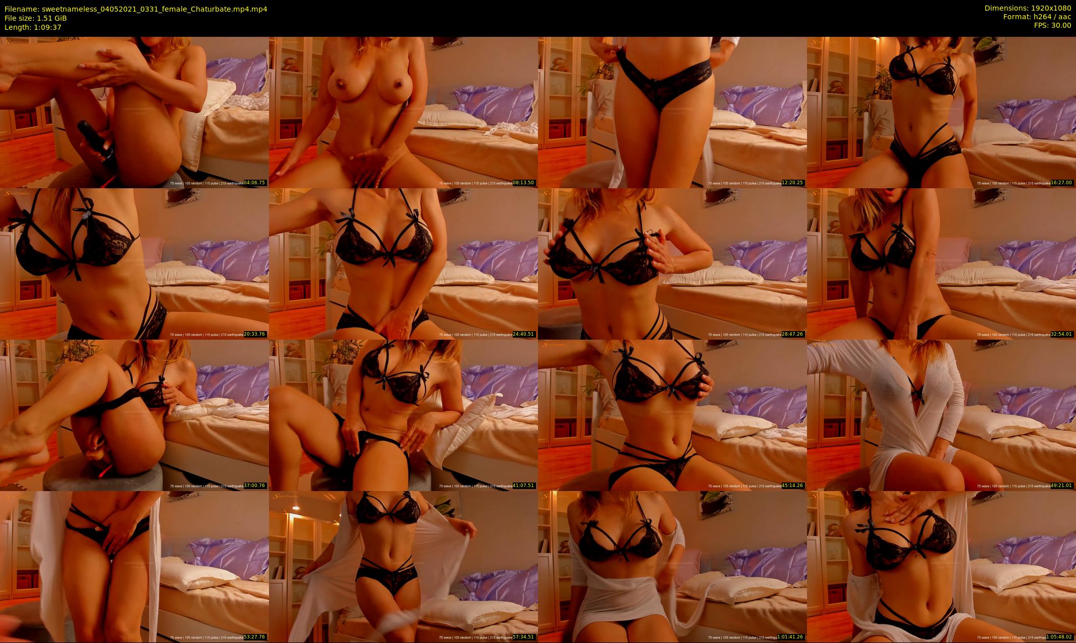 sweetnameless — 70 minute Chaturbate couple cam show recording, 1080p, May 4, 2021