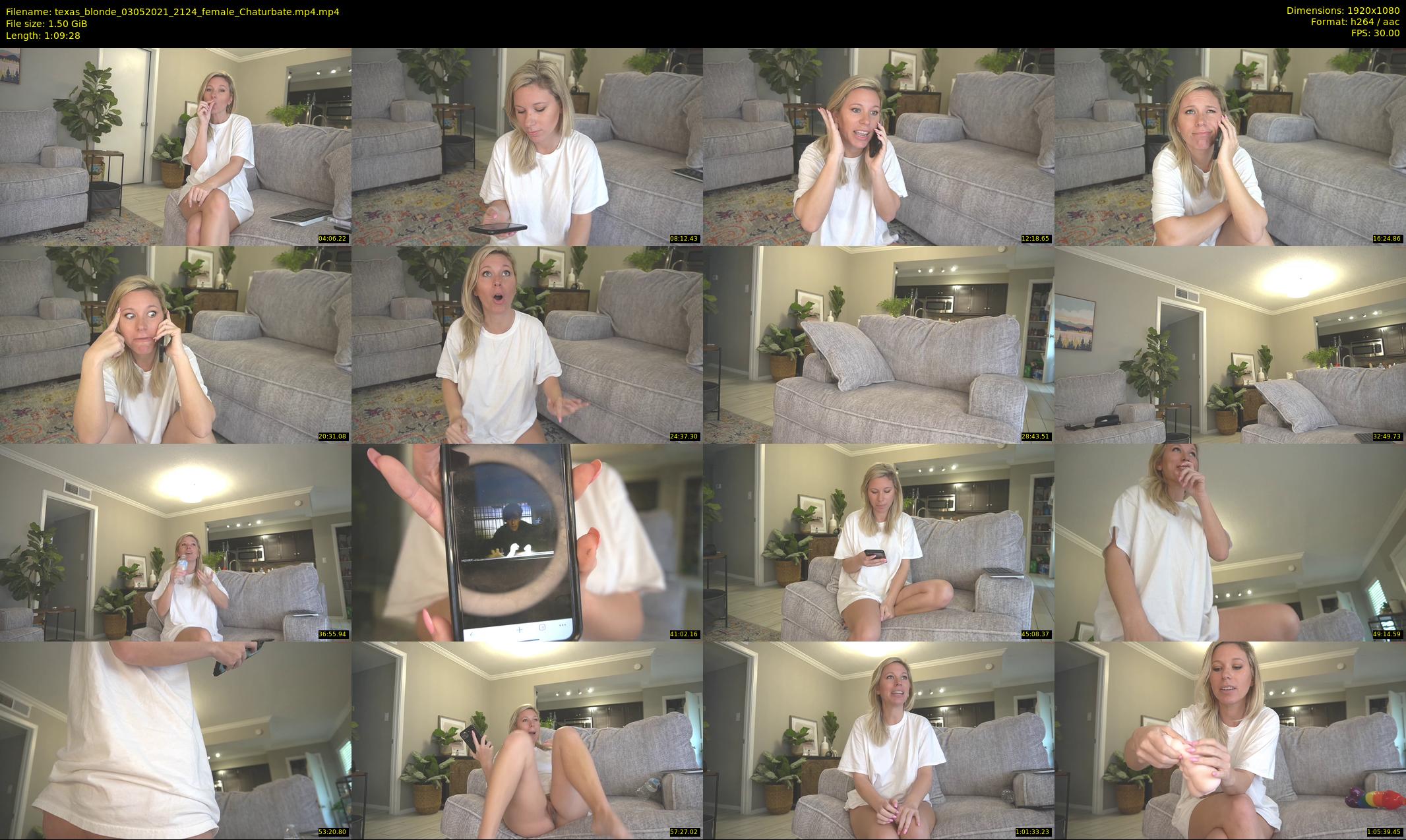 texas_blonde — 70 minute Chaturbate female cam show recording, 1080p, May 3, 2021