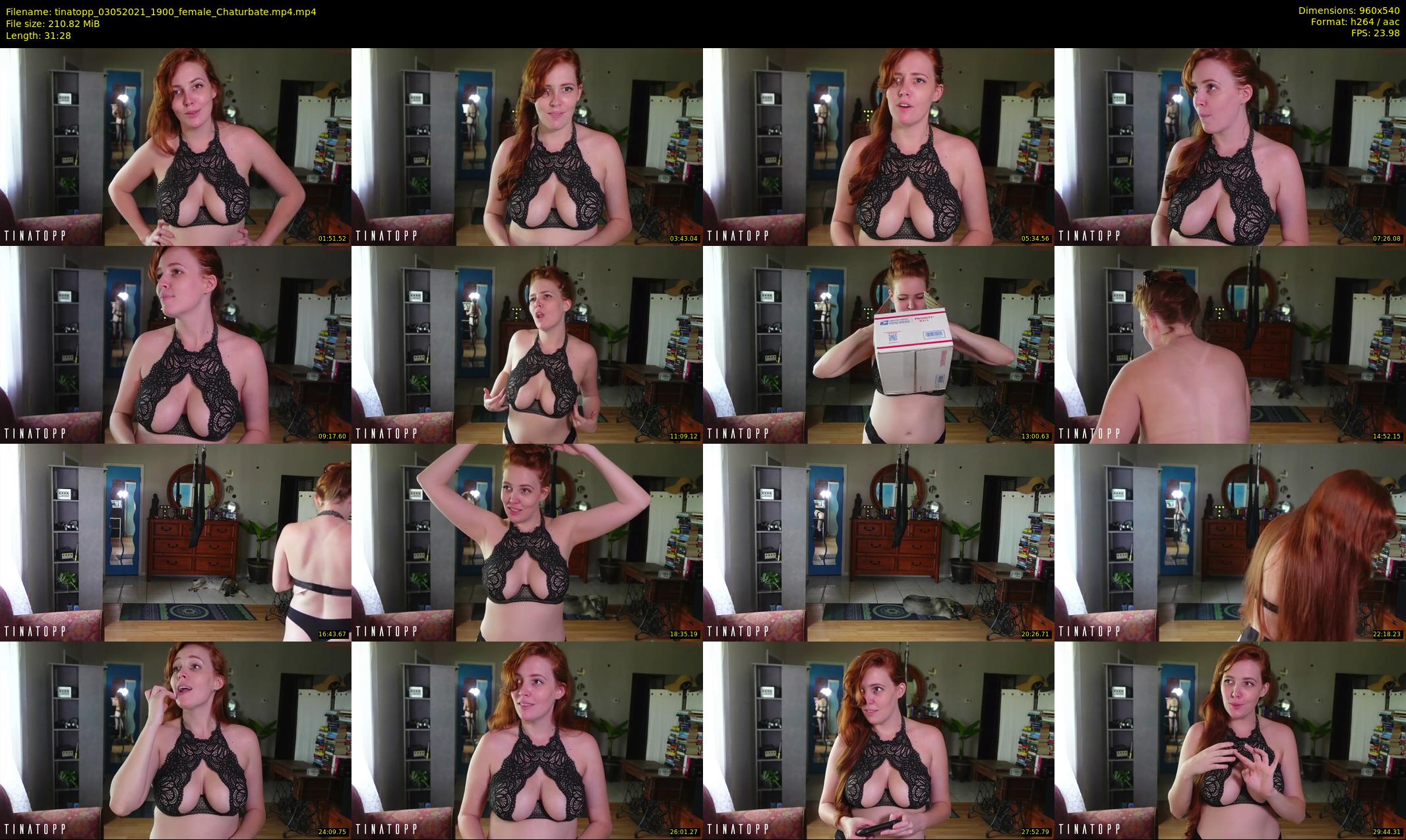 tinatopp — 32 minute Chaturbate female cam show recording, 480p, May 3, 2021
