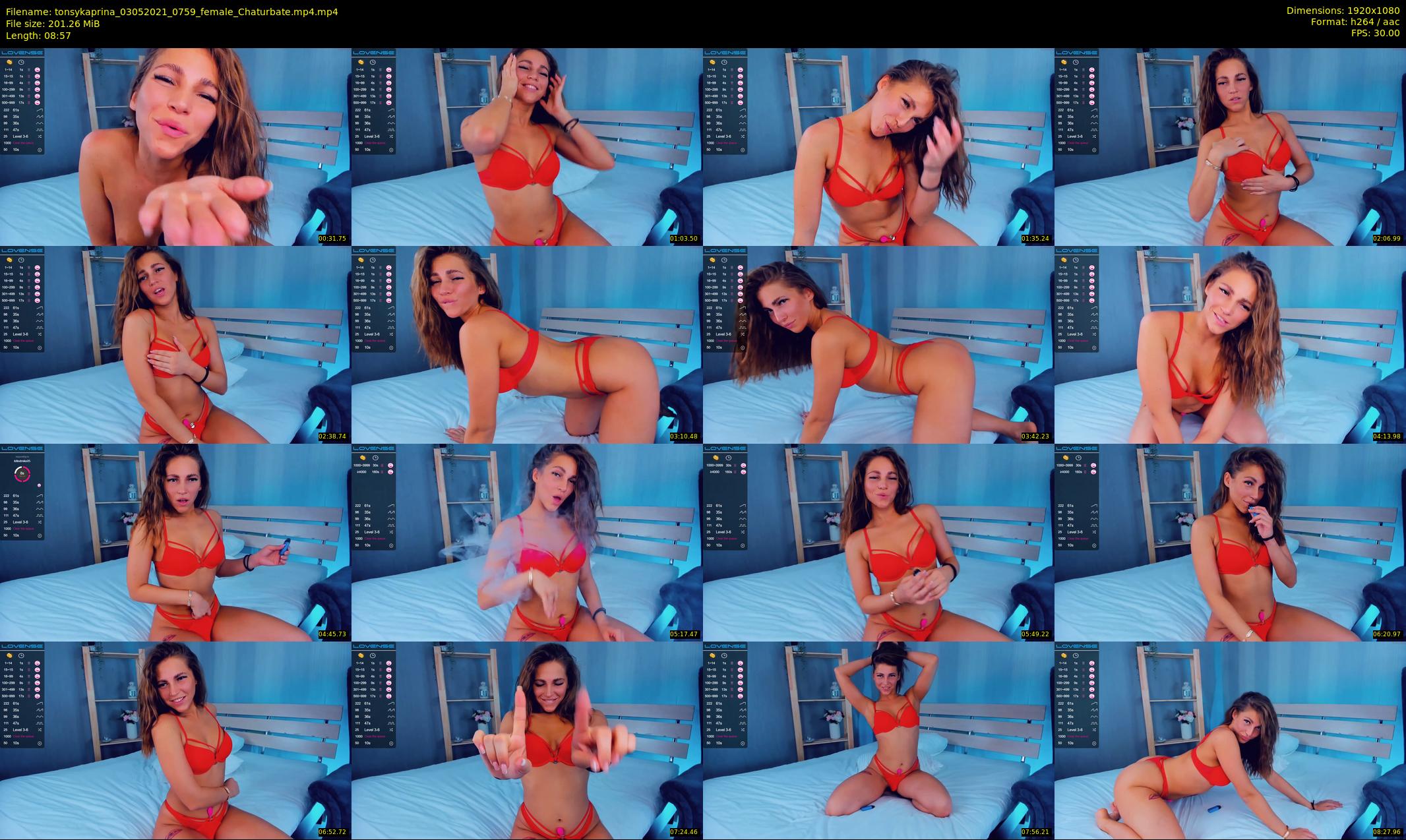 tonsykaprina — 9 minute Chaturbate couple cam show recording, 1080p, May 3, 2021