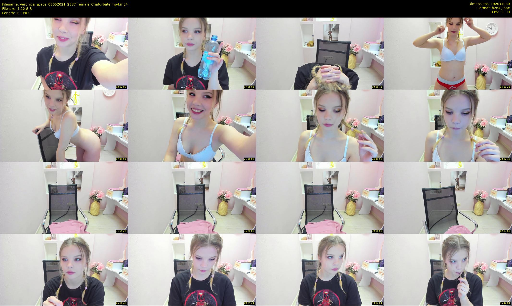 veronica_space — 61 minute Chaturbate female cam show recording, 1080p, May 3, 2021