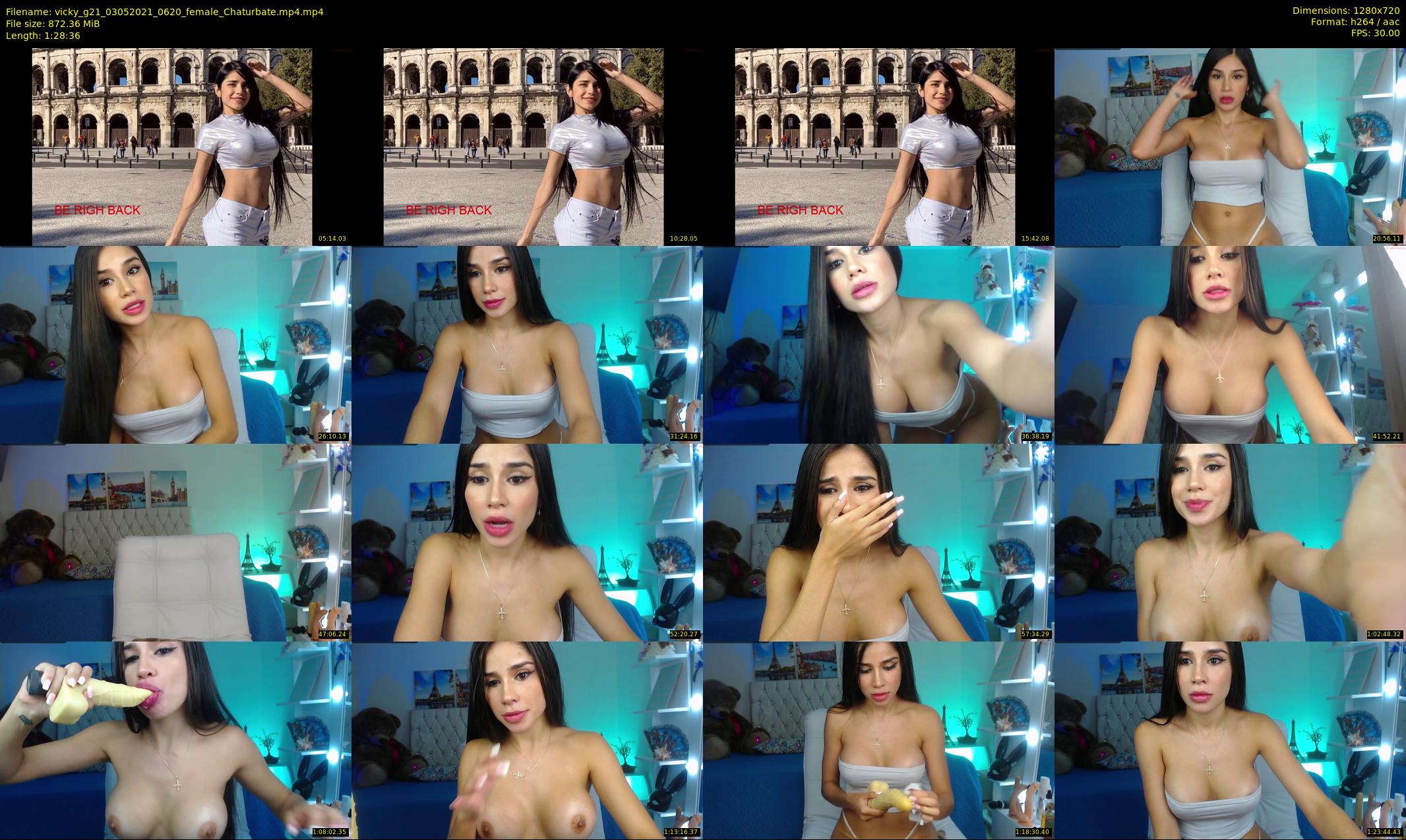vicky_g21 — 89 minute Chaturbate female cam show recording, 720p, May 3, 2021