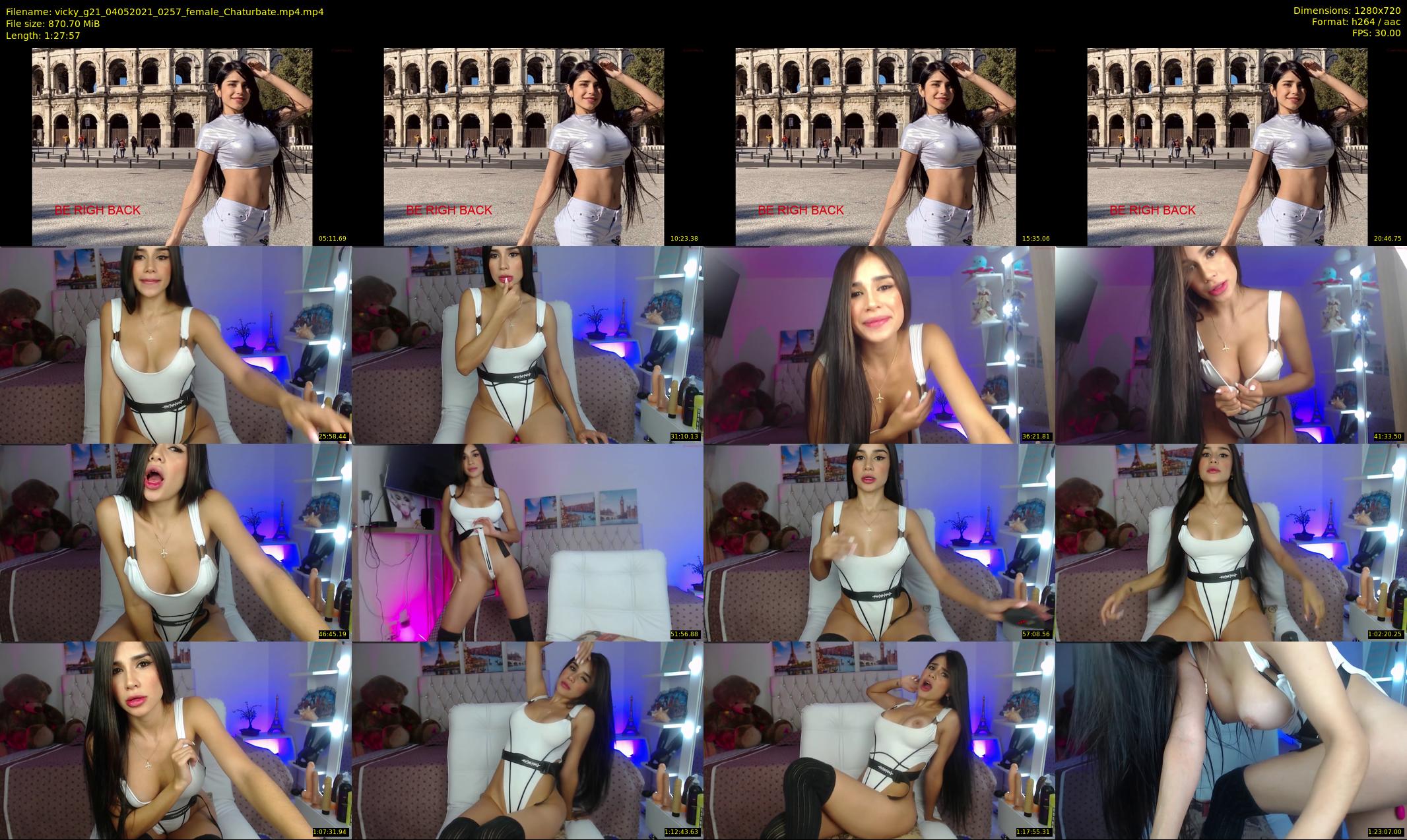 vicky_g21 — 88 minute Chaturbate female cam show recording, 720p, May 4, 2021