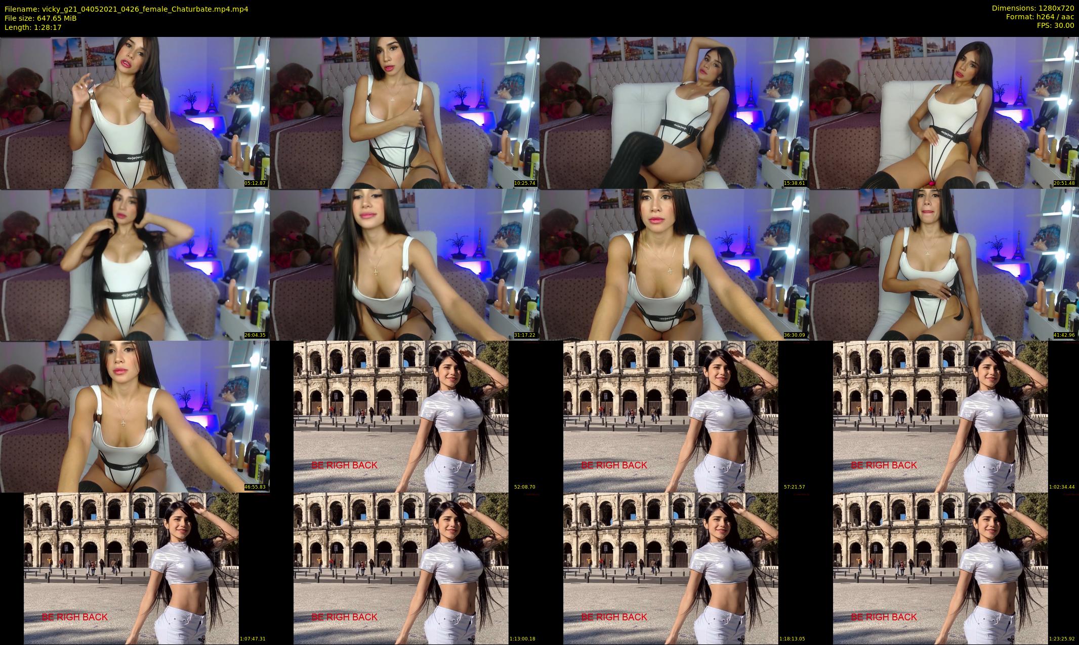 vicky_g21 — 89 minute Chaturbate female cam show recording, 720p, May 4, 2021