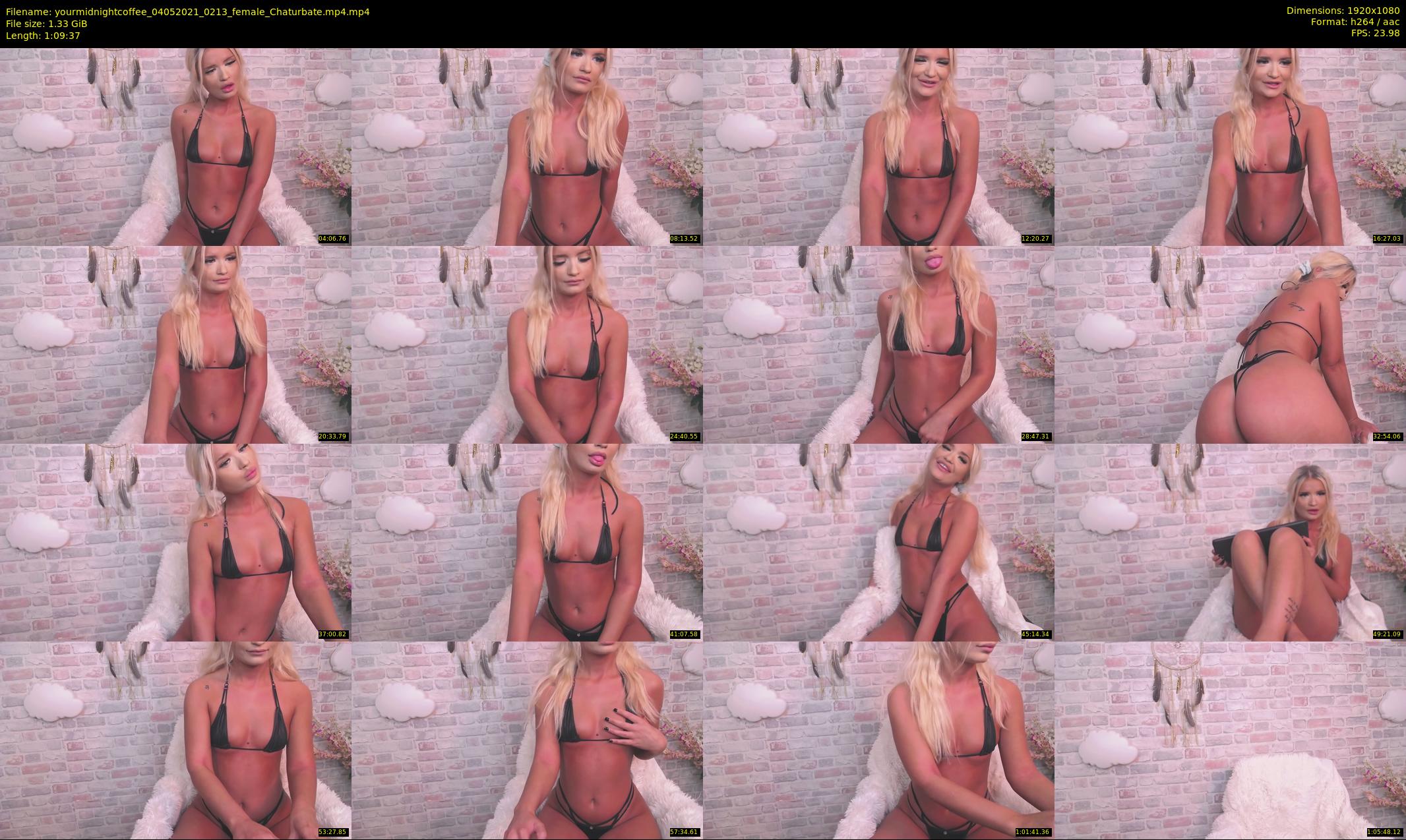 yourmidnightcoffee — 70 minute Chaturbate female cam show recording, 1080p, May 4, 2021
