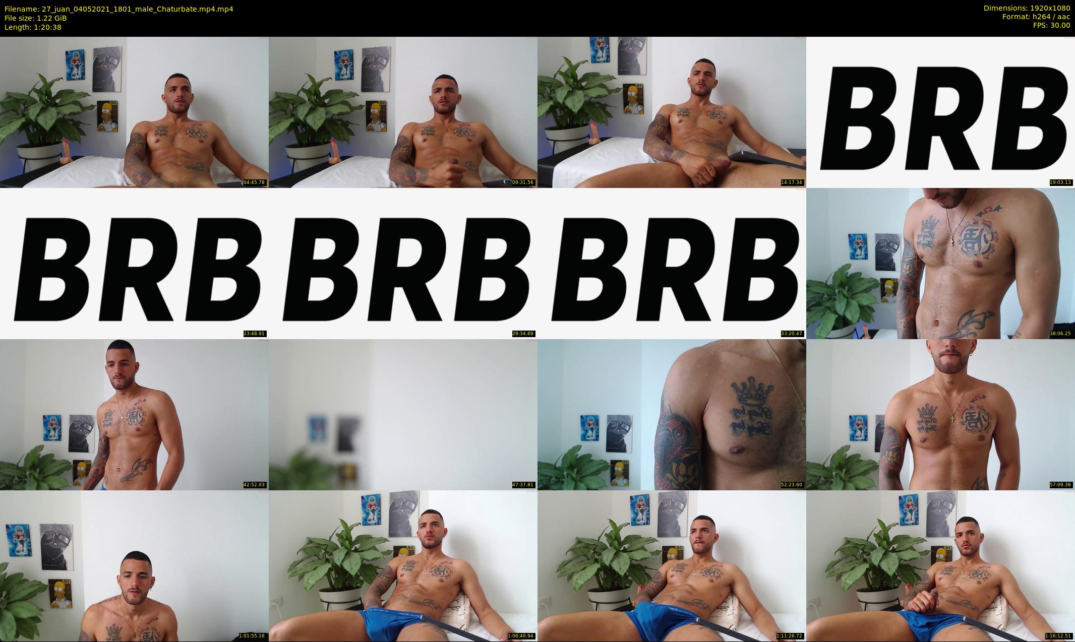 27_juan — 81 minute Chaturbate male cam show recording, 1080p, May 4, 2021