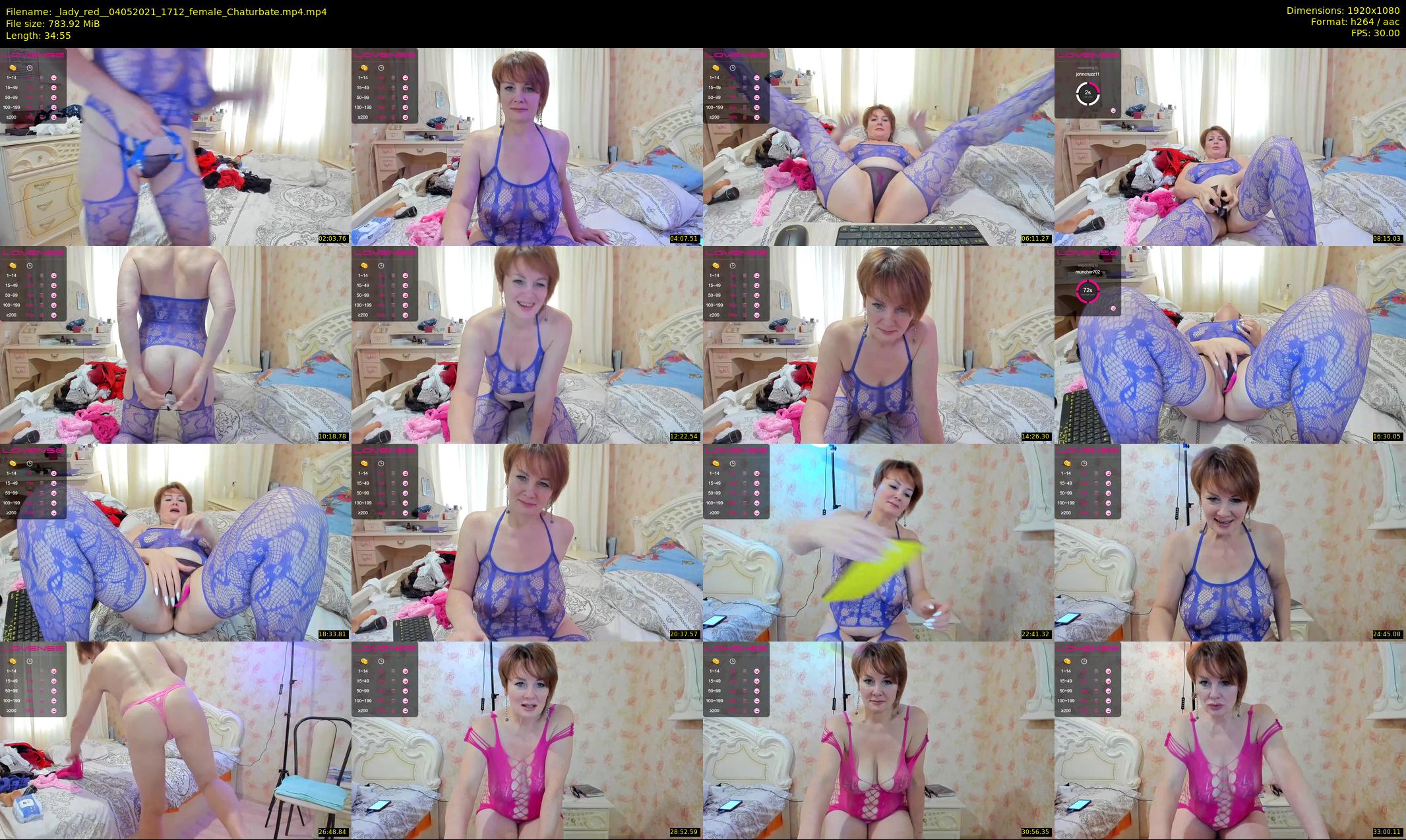_lady_red_ — 35 minute Chaturbate female cam show recording, 1080p, May 4, 2021