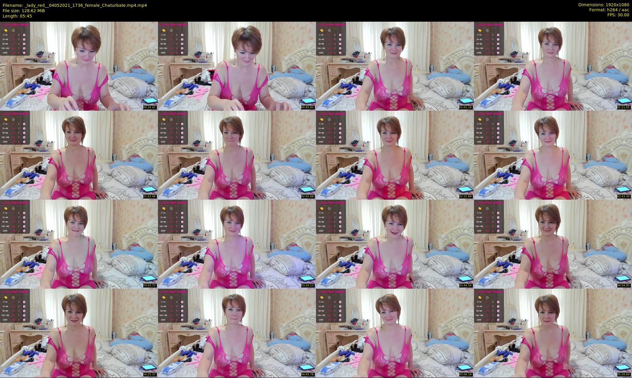 _lady_red_ — 6 minute Chaturbate female cam show recording, 1080p, May 4, 2021