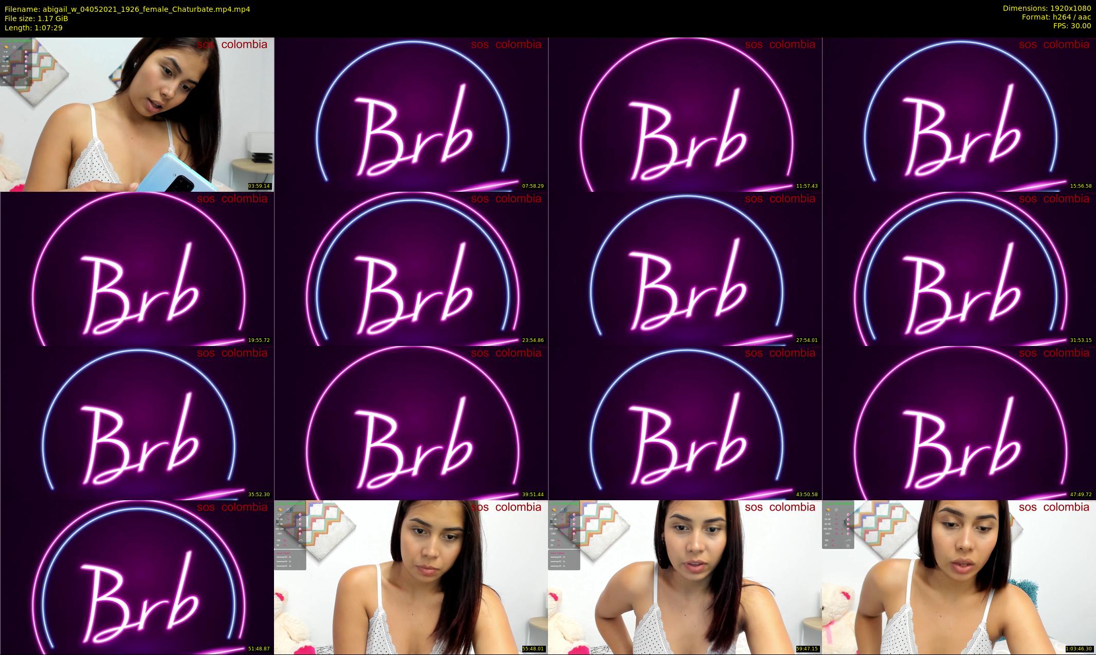 abigail_w — 68 minute Chaturbate female cam show recording, 1080p, May 4, 2021