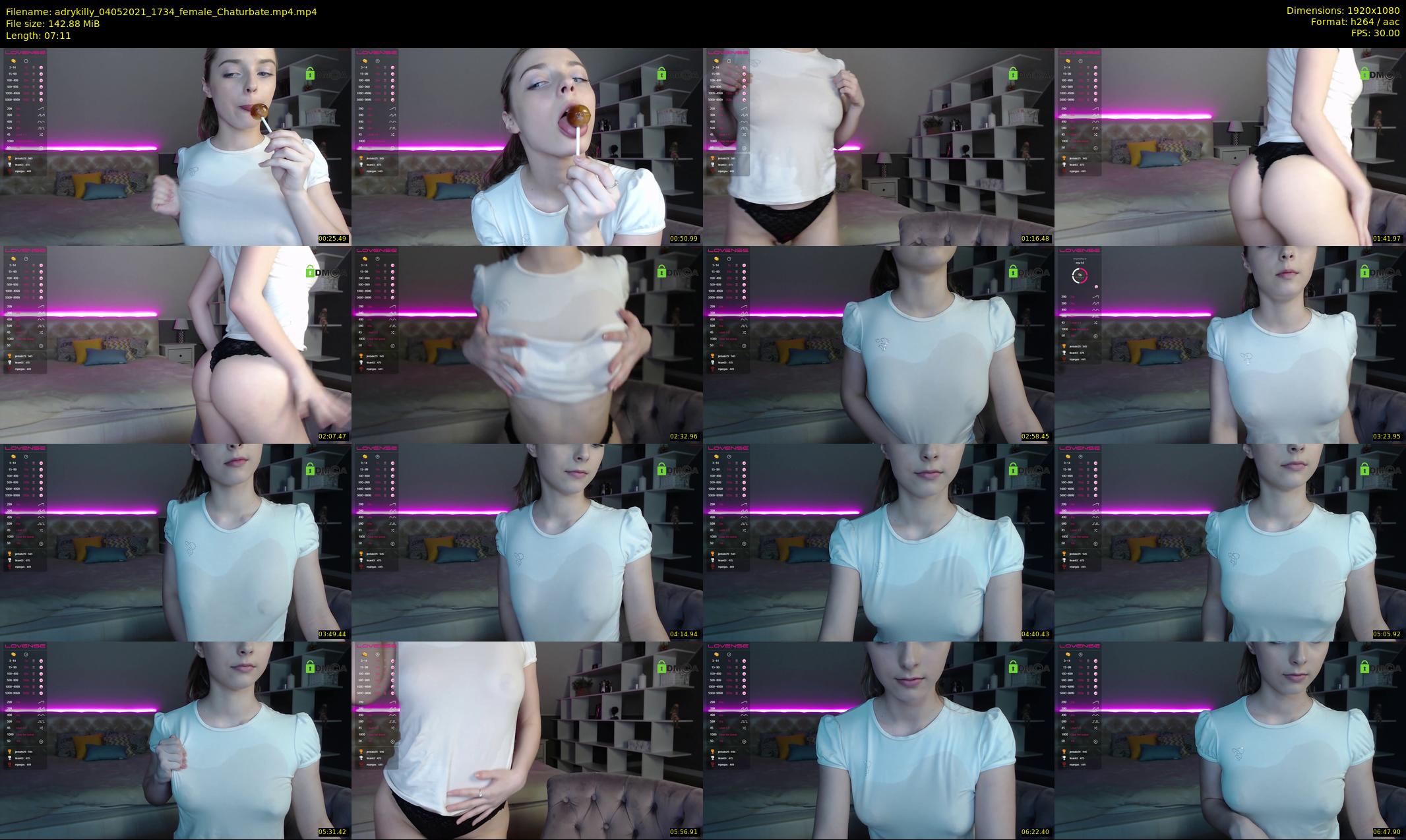 adrykilly — 8 minute Chaturbate female cam show recording, 1080p, May 4, 2021