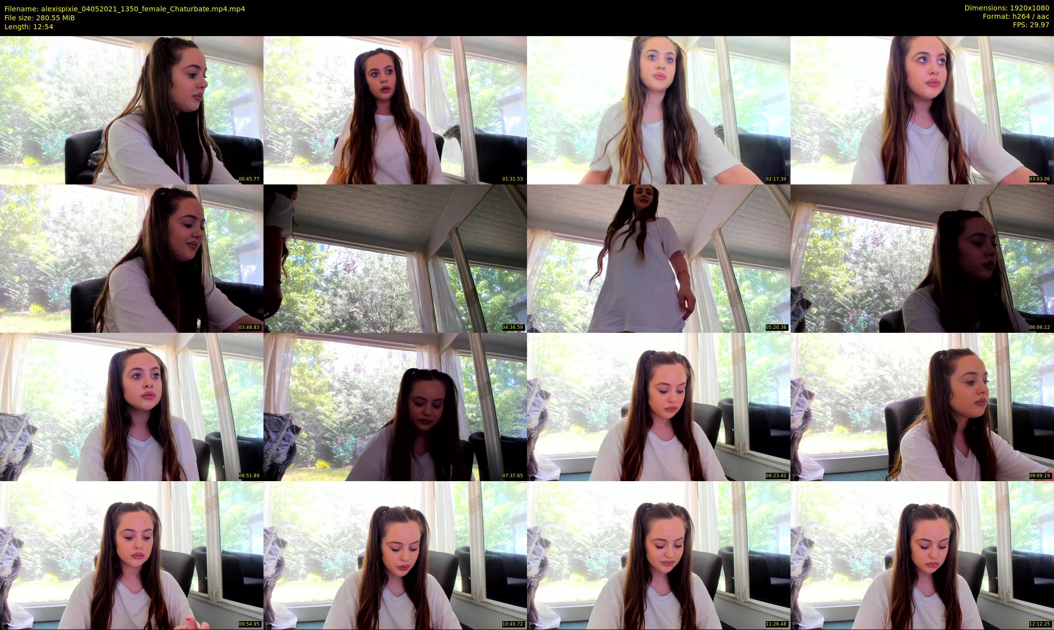 alexispixie — 13 minute Chaturbate female cam show recording, 1080p, May 4, 2021