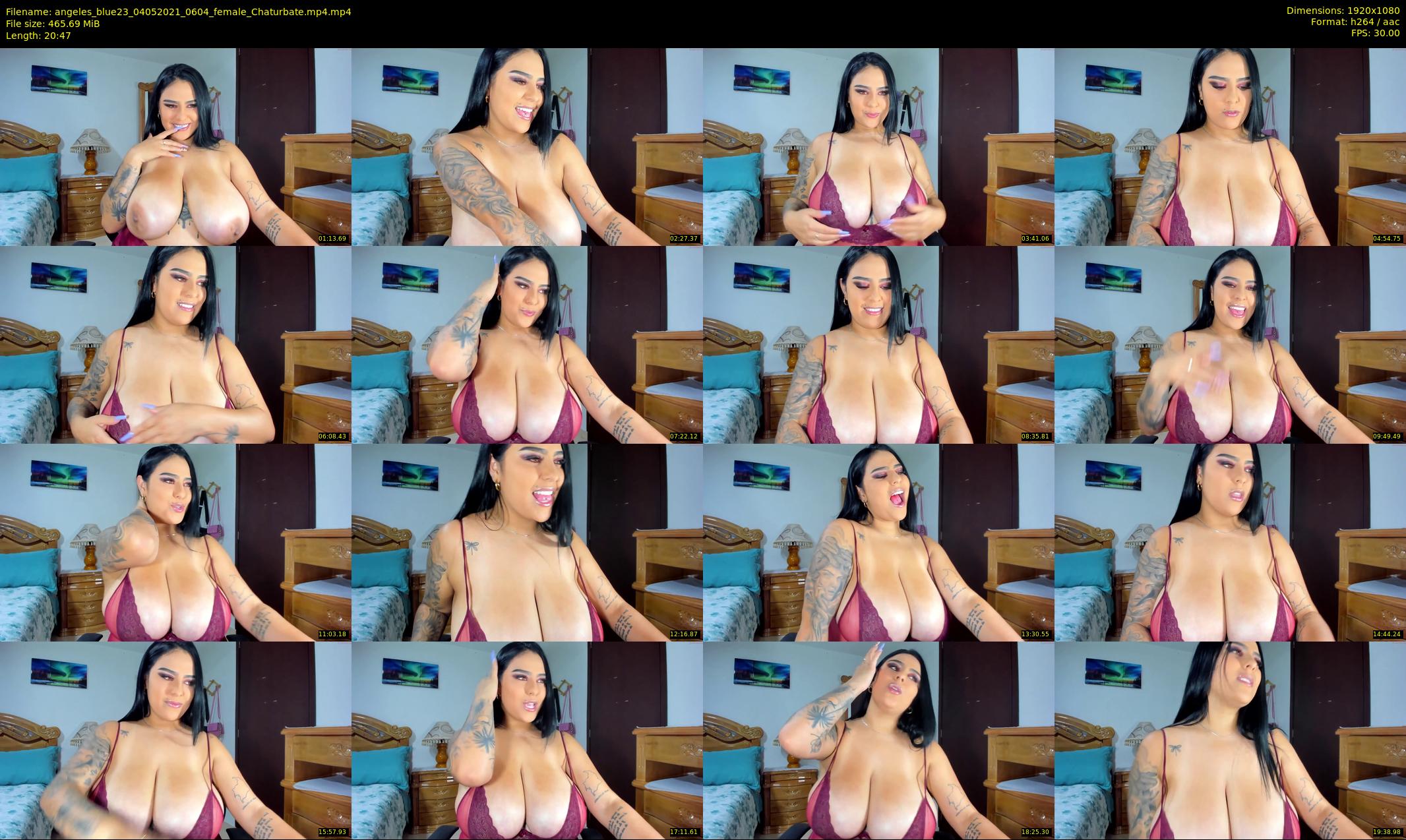 angeles_blue23 — 21 minute Chaturbate female cam show recording, 1080p, May 4, 2021